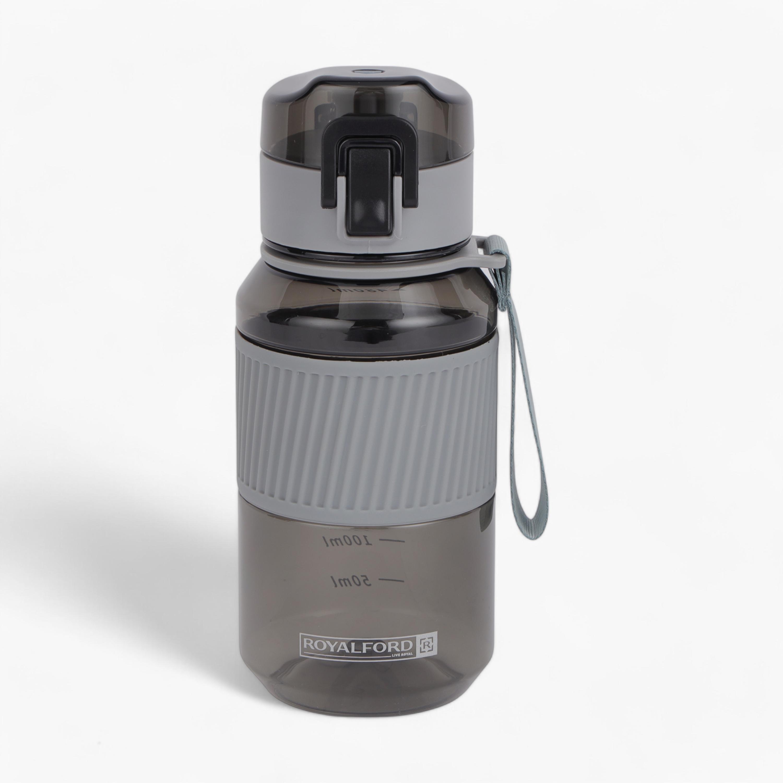 Royalford Water Bottle with Push Button Lid - 480 ml-school-waterbottles-image-1