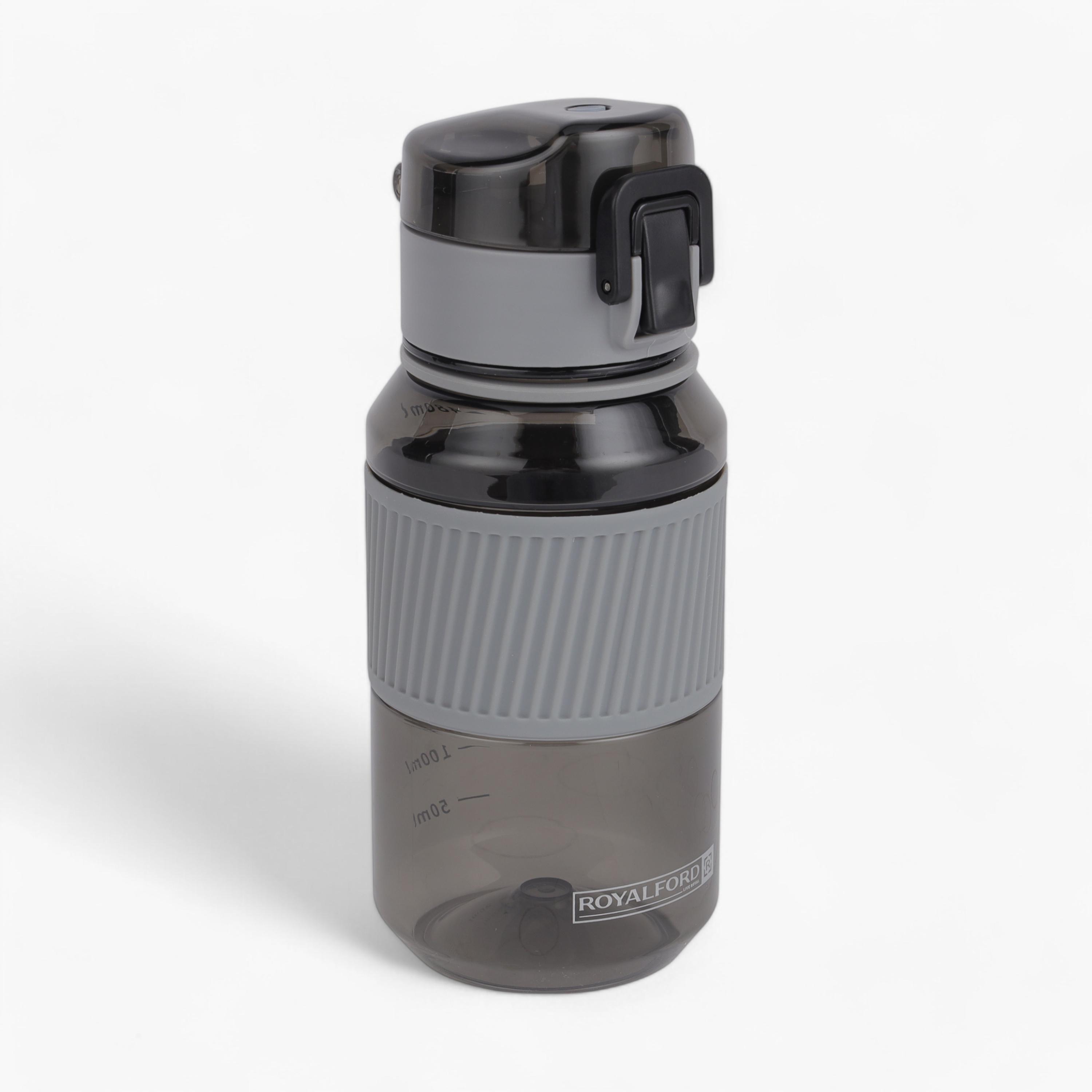 Royalford Water Bottle with Push Button Lid - 480 ml-school-waterbottles-image-2
