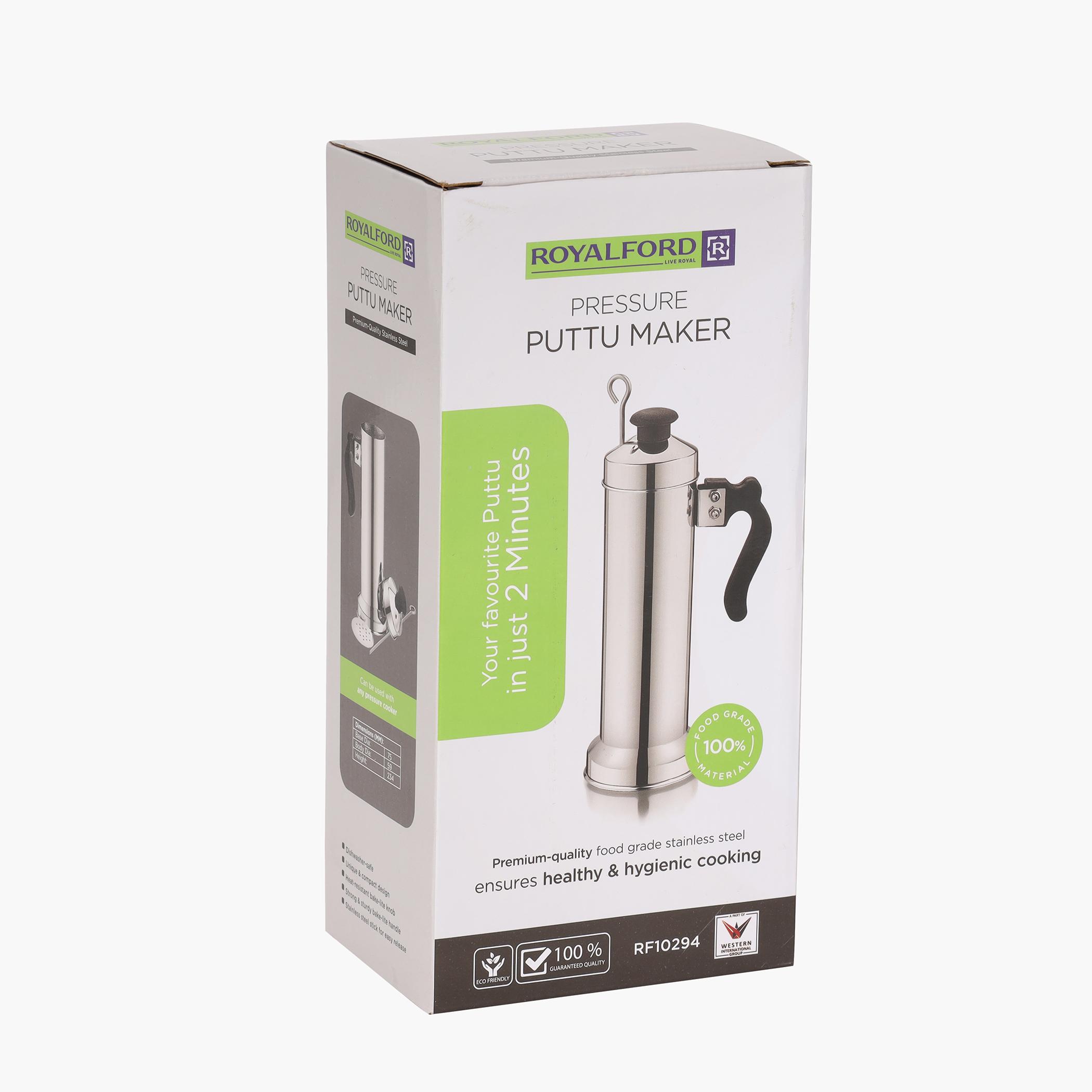 Stainless Steel Pressure Puttu Maker-household-kitchen-kitchentoolsandutensils-foodpreparationtools-image-5