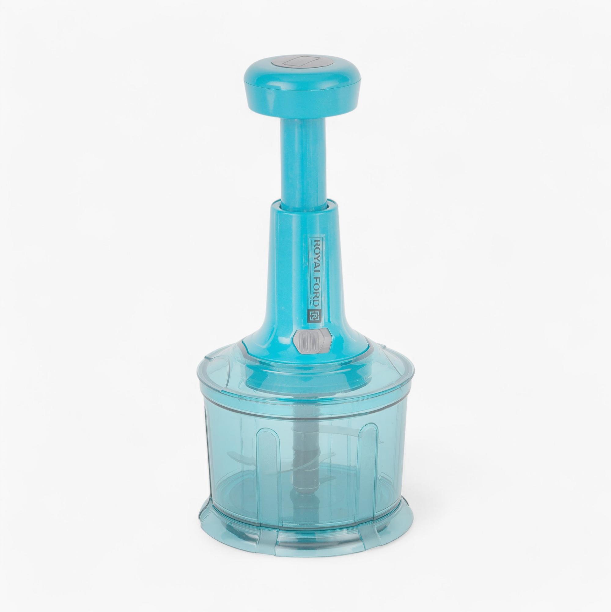 Push Chopper with 4-Tier Stainless Steel Blades - 900 ml-household-appliances-kitchenappliances-foodprocessors-image-1