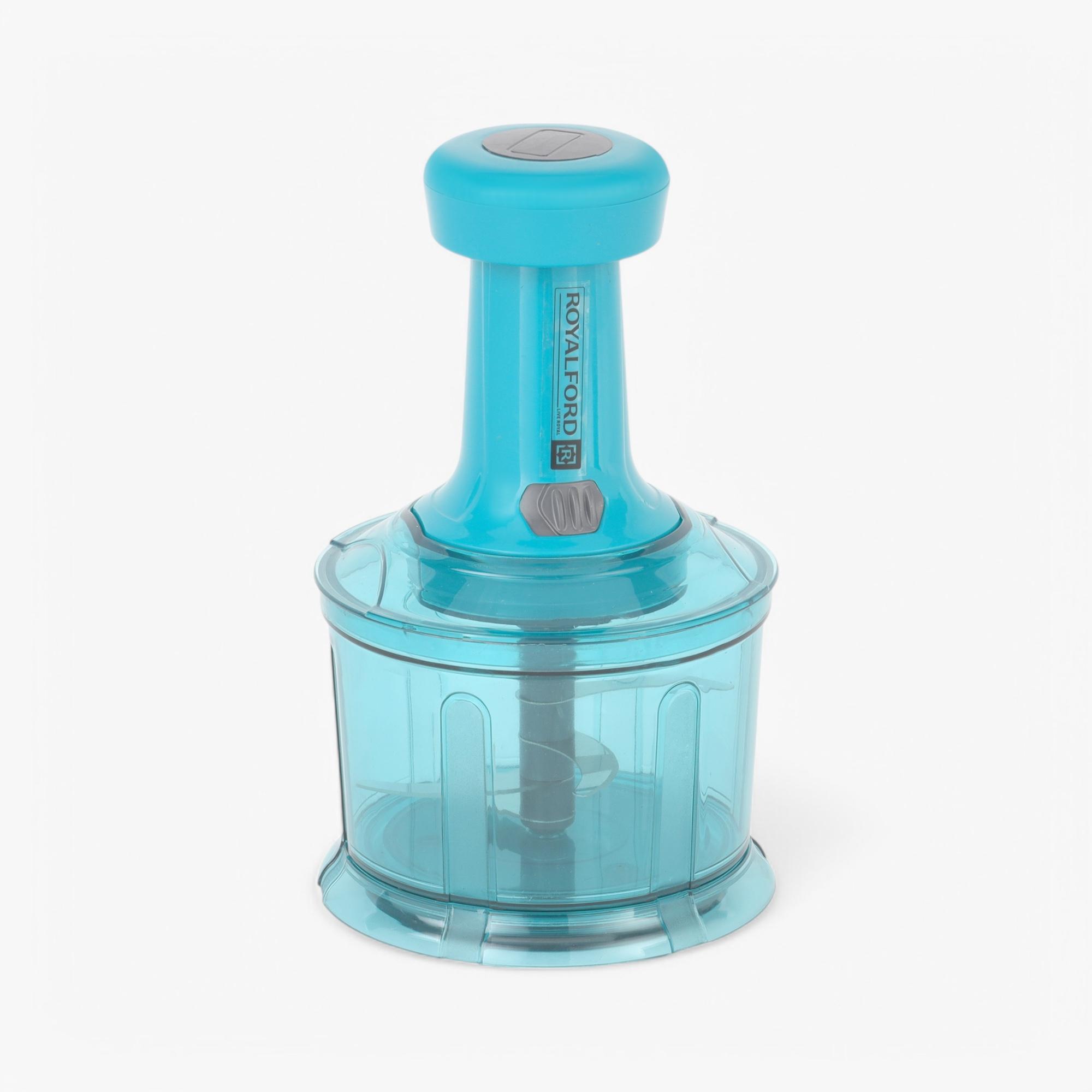 Push Chopper with 4-Tier Stainless Steel Blades - 900 ml-household-appliances-kitchenappliances-foodprocessors-image-3