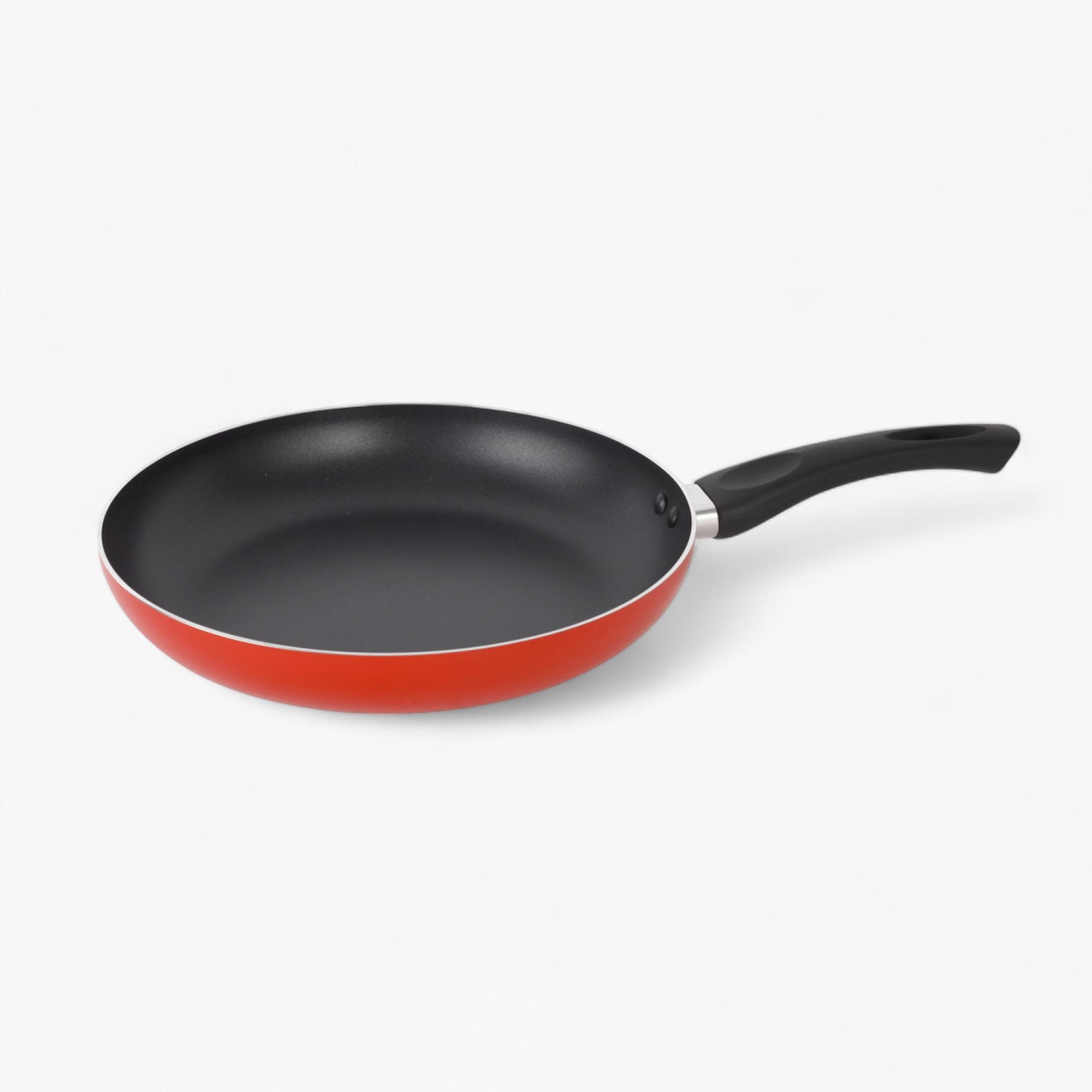 Non-Stick Aluminium Fry Pan with Tempered Glass Lid - 20 cms-household-kitchen-cookware-potsandpans-image-2
