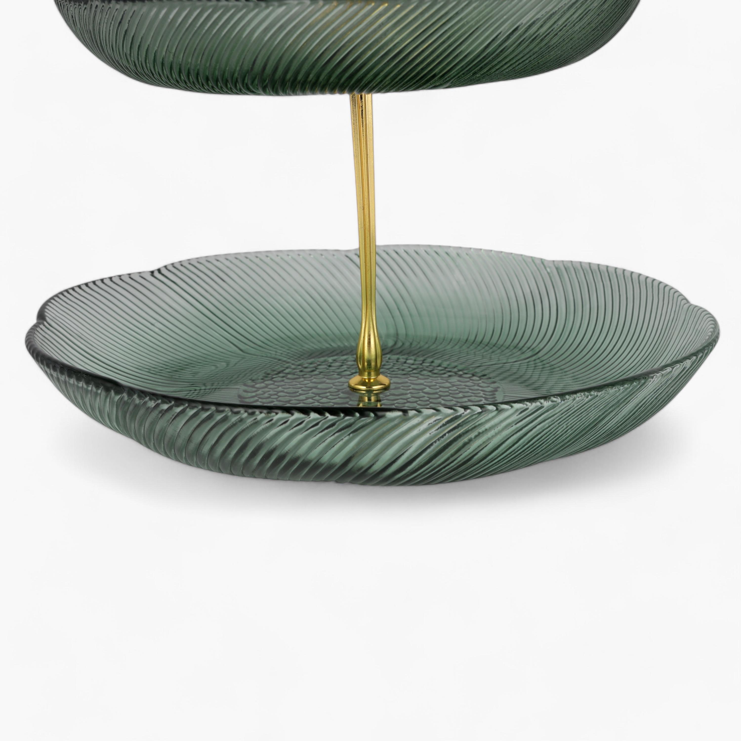 Textured 3-Tier Candy Tray with Stand-household-dining-serveware-cakestands-image-3