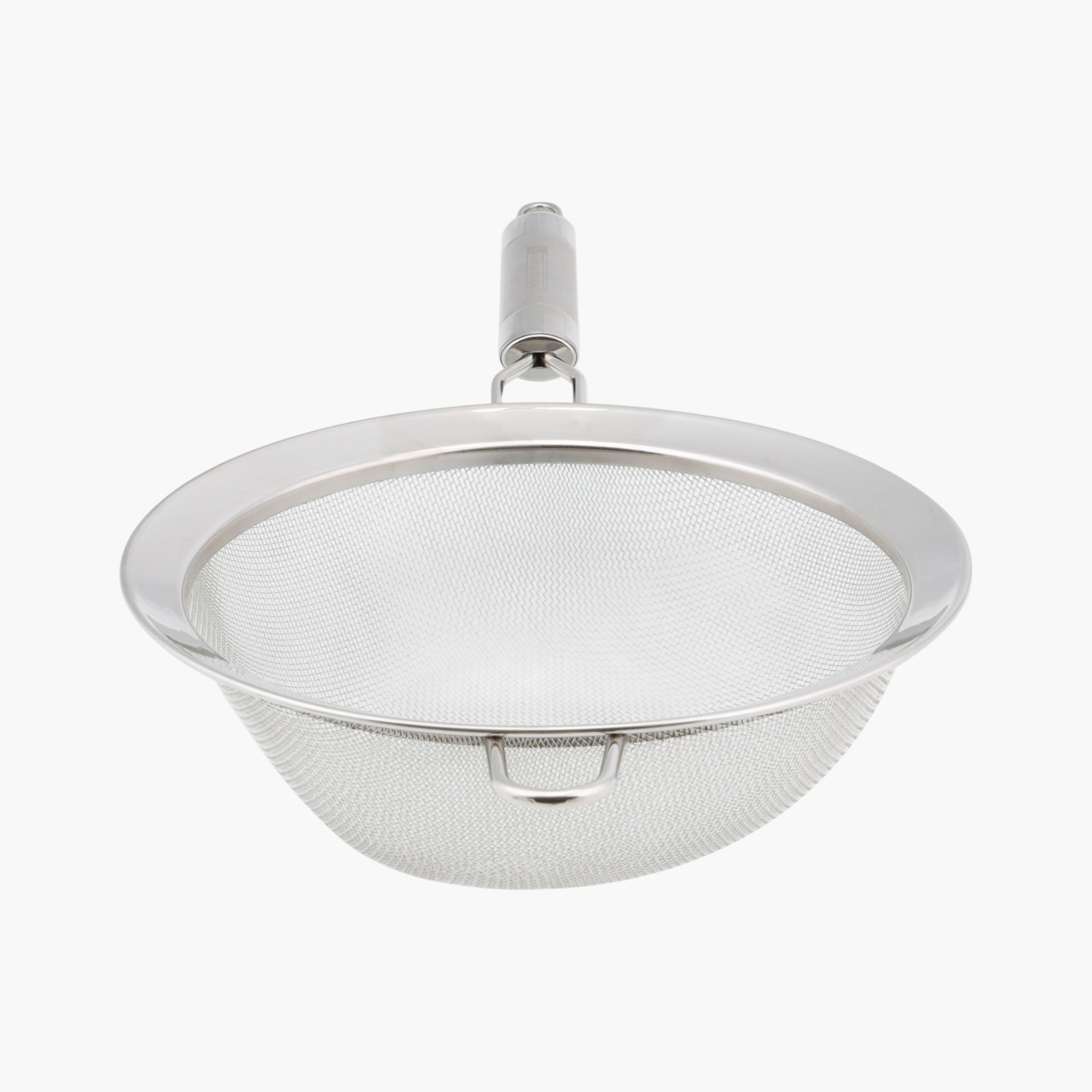 Stainless Steel Strainer - 20 cms-household-kitchen-kitchentoolsandutensils-colandersandstrainers-image-3