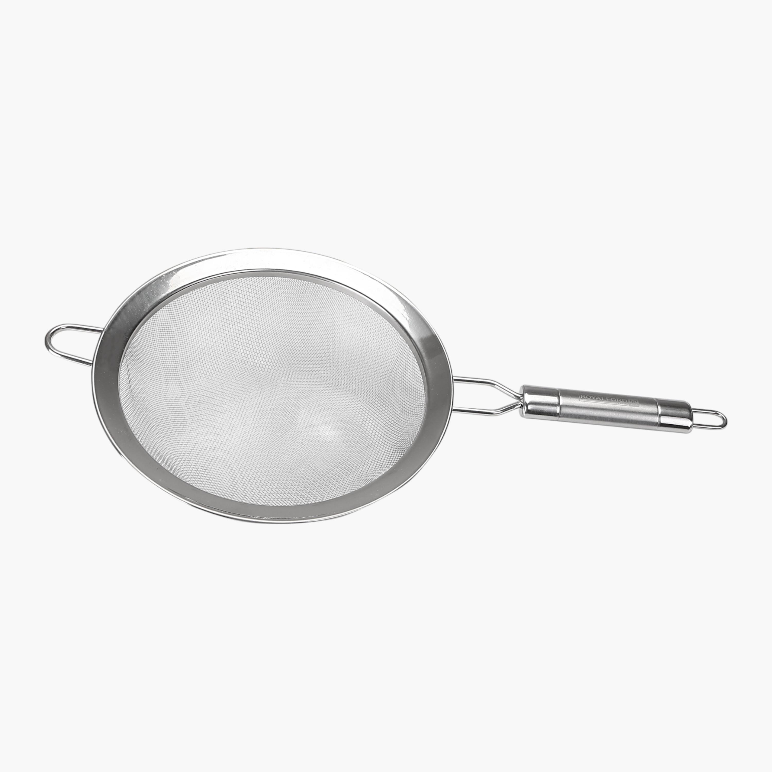 Stainless Steel Strainer - 20 cms-household-kitchen-kitchentoolsandutensils-colandersandstrainers-image-5