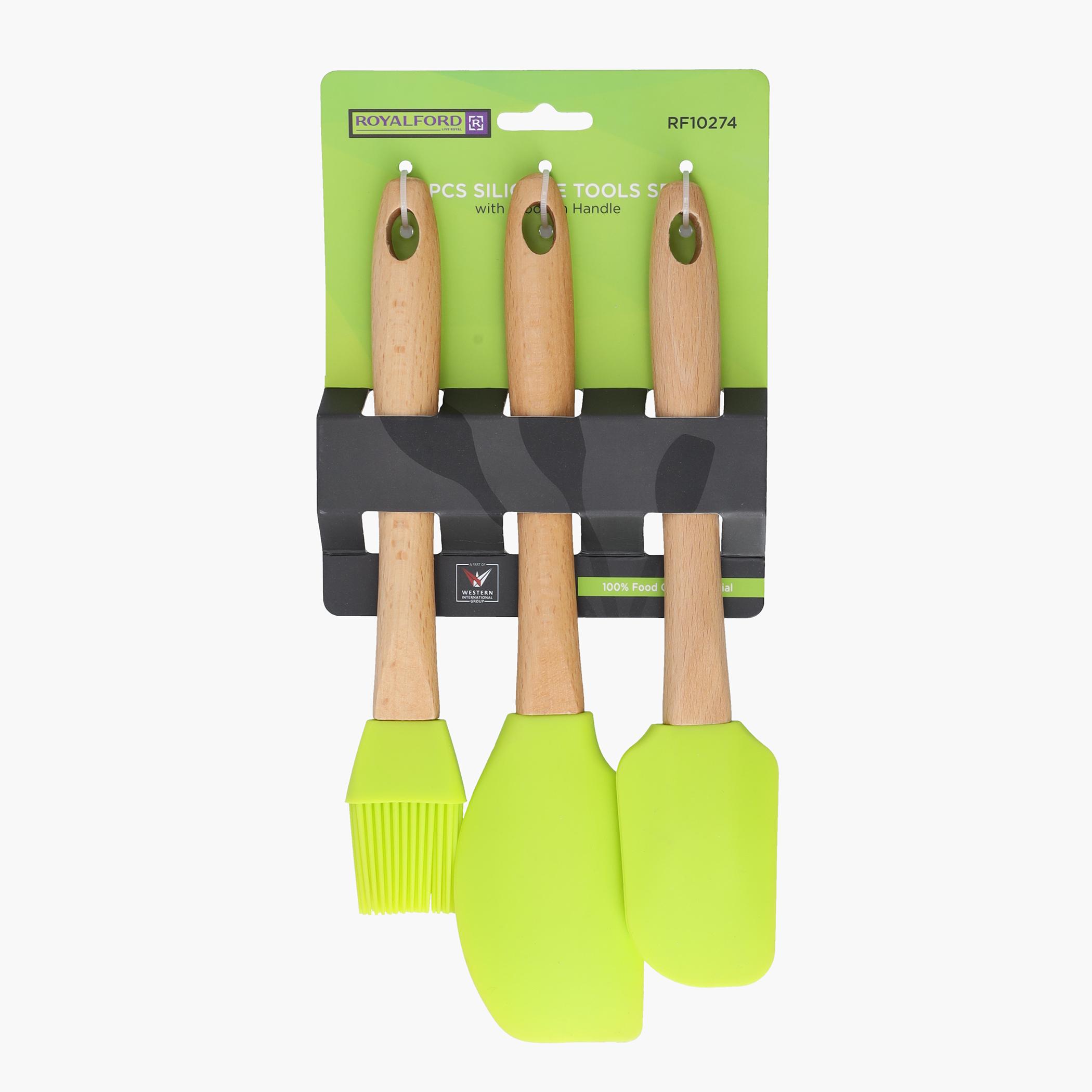 Royalford 3-Piece Silicone Utensil Set-household-kitchen-kitchentoolsandutensils-foodservingtools-image-7