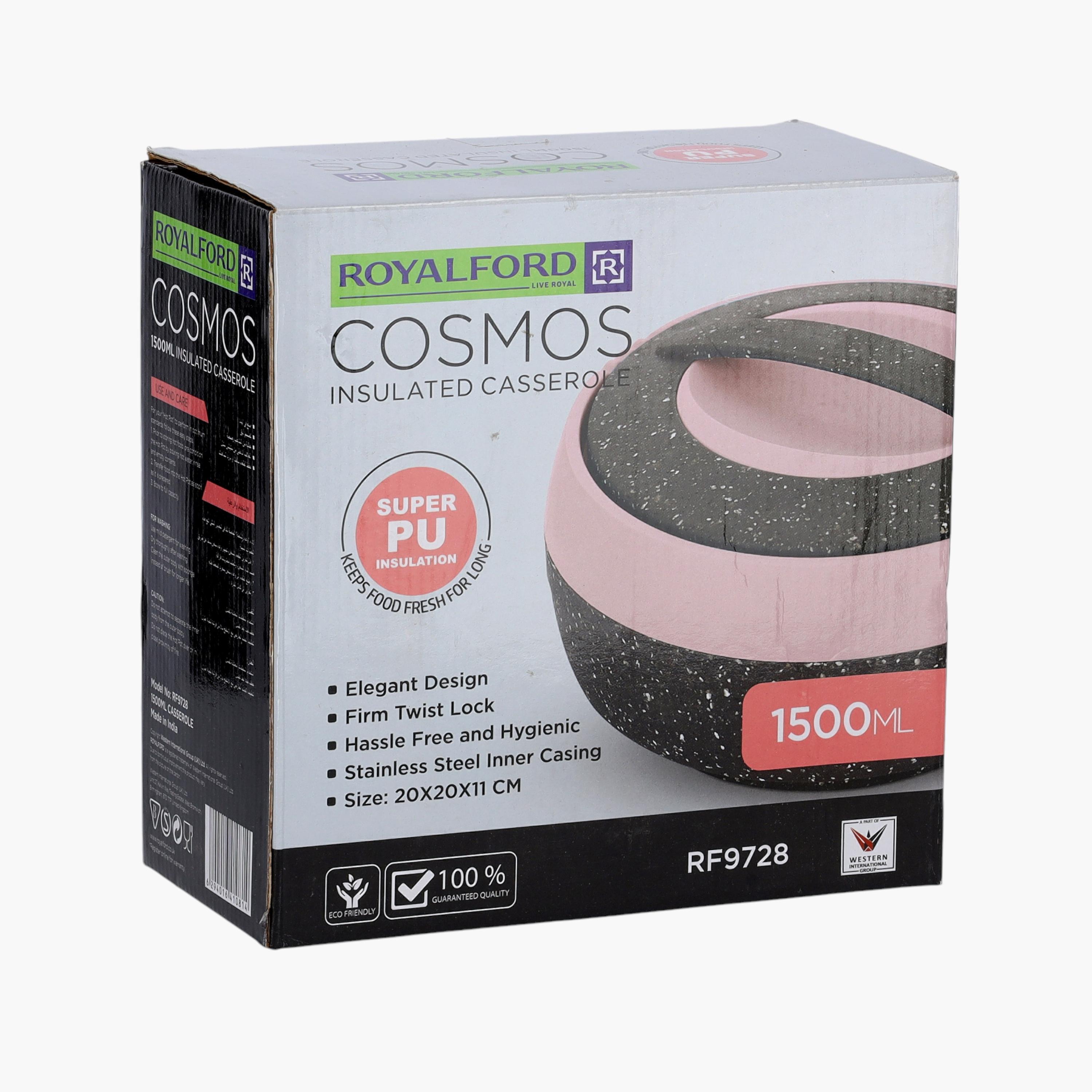 Royalford Cosmos Insulated Casserole - 1.5 L-household-kitchen-foodstorage-containers-image-5