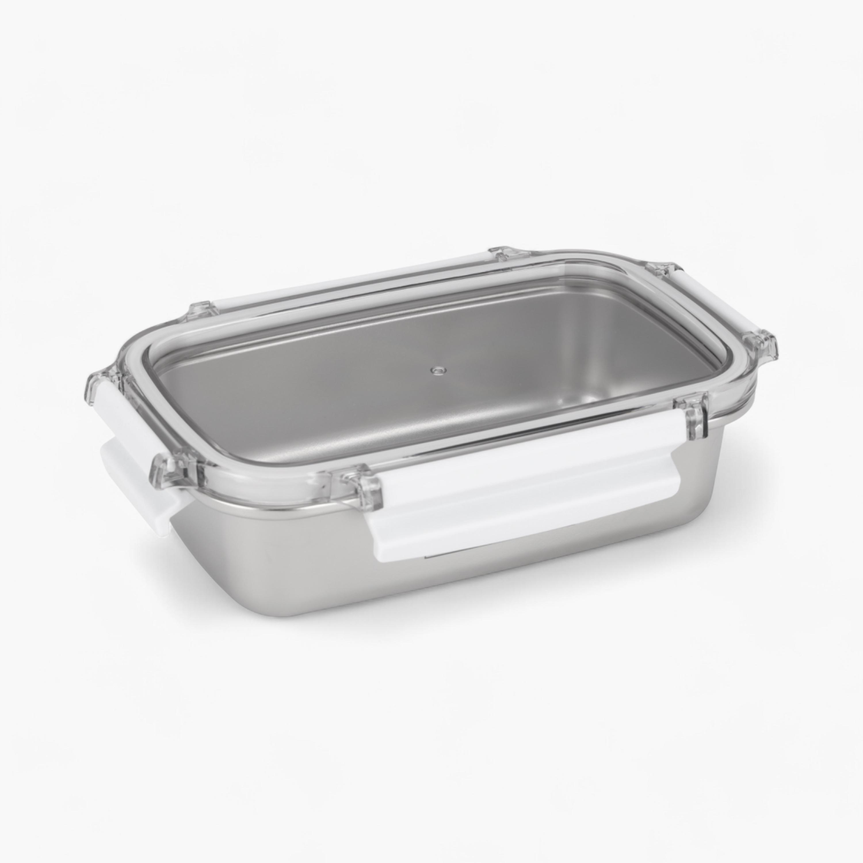 صندوق غداء ستانلس ستيل محكم الغلق من رويال فورد - 600 مل-household-kitchen-foodstorage-containers-image-1