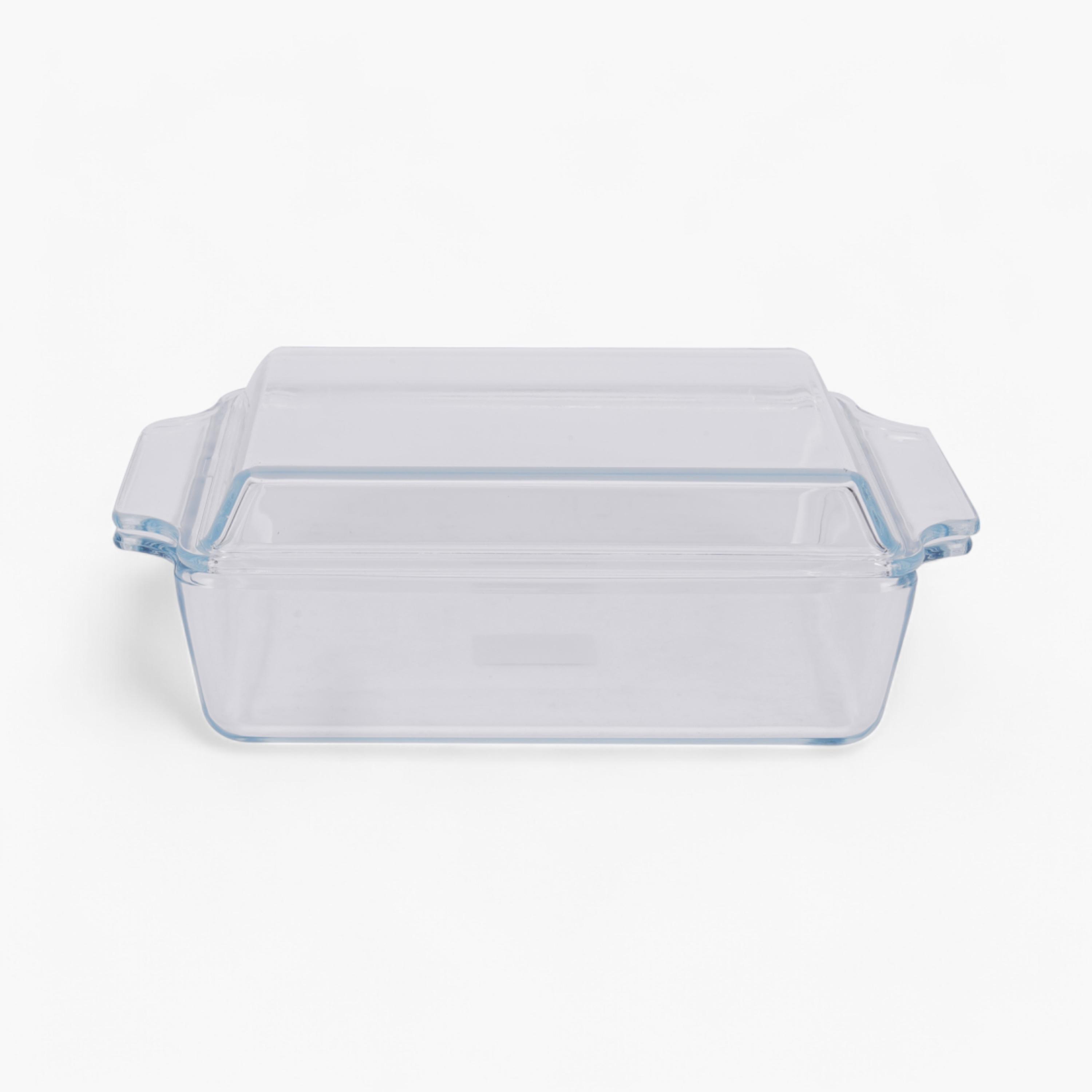 Glass Baking Dish with Lid - 1.5 L-household-kitchen-bakeware-bakingdishes-image-1