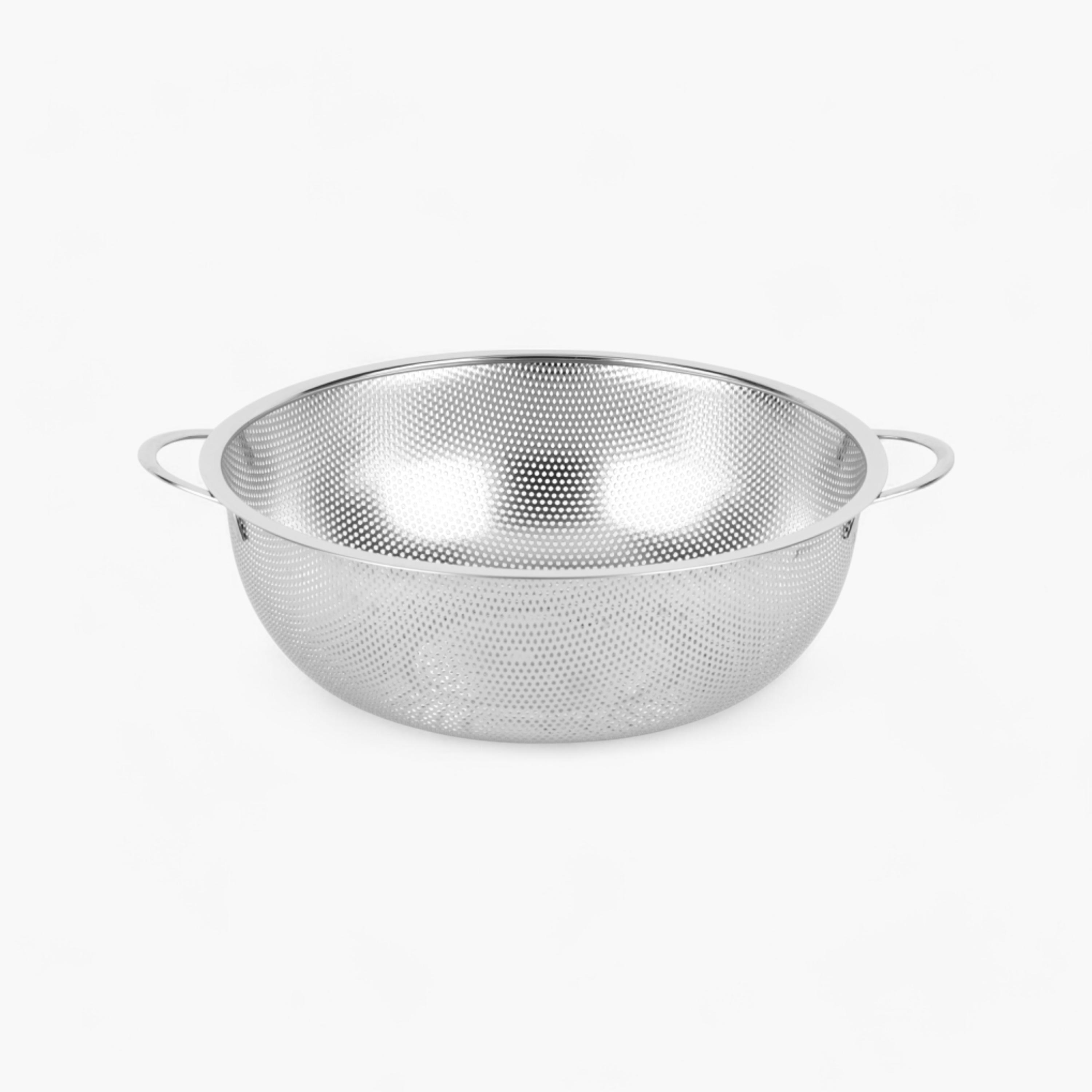 Stainless Steel Strainer Basket - 28 cms-household-kitchen-kitchentoolsandutensils-colandersandstrainers-image-3