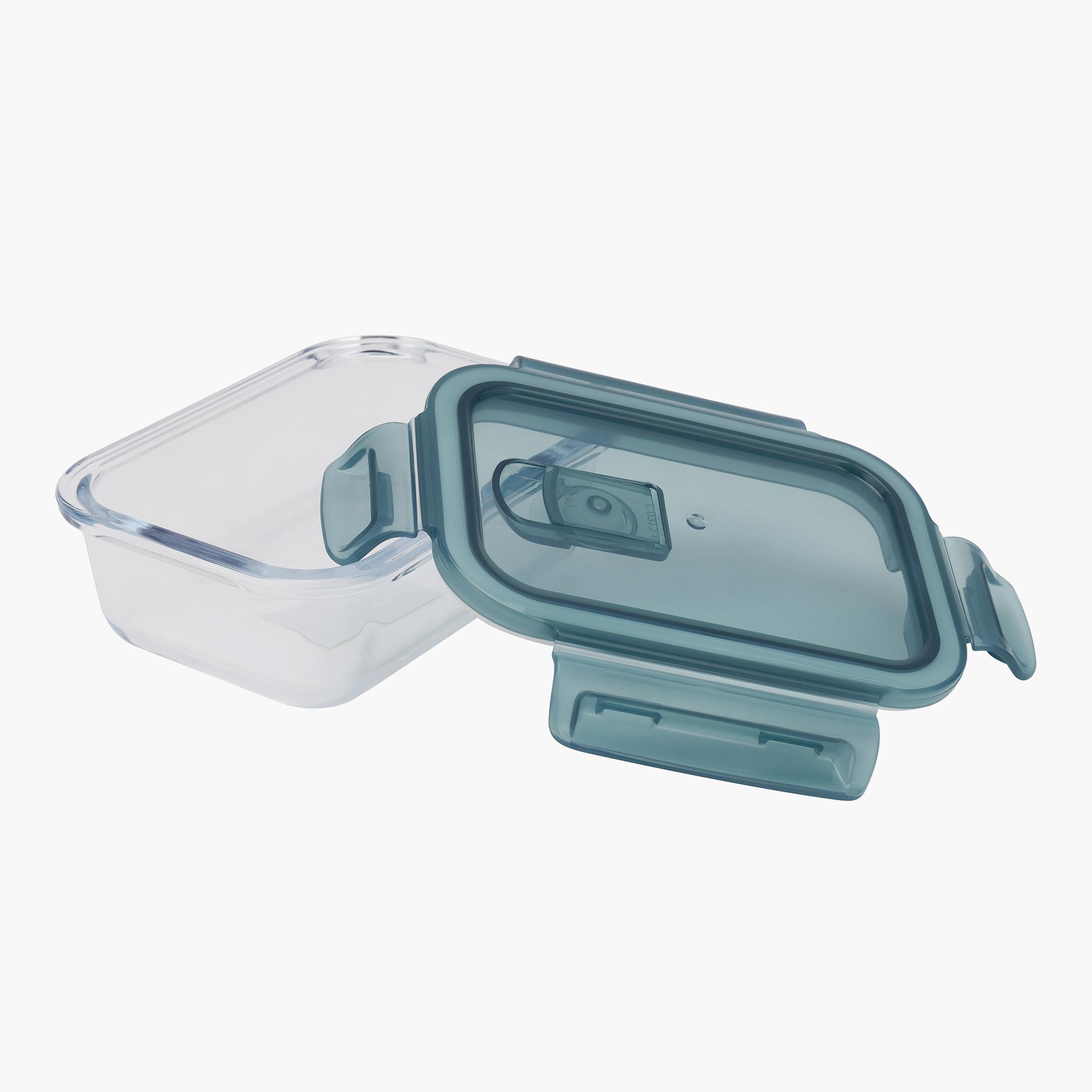Glass 2-Piece Airtight Container - 600 ml-household-kitchen-foodstorage-containers-image-3