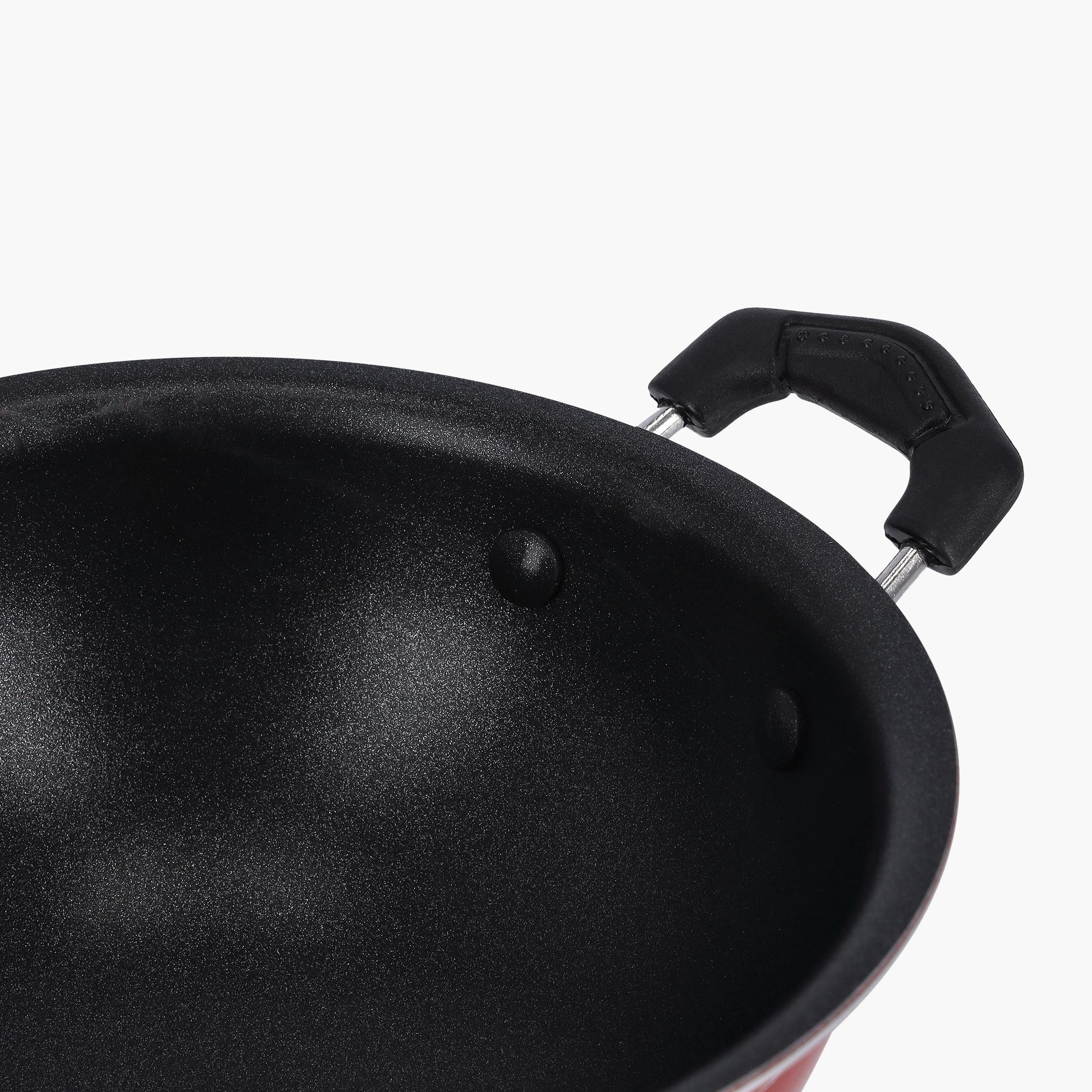 Aluminium Frying Pan with Stainless Steel Lid - 26 cm-household-kitchen-cookware-potsandpans-image-4