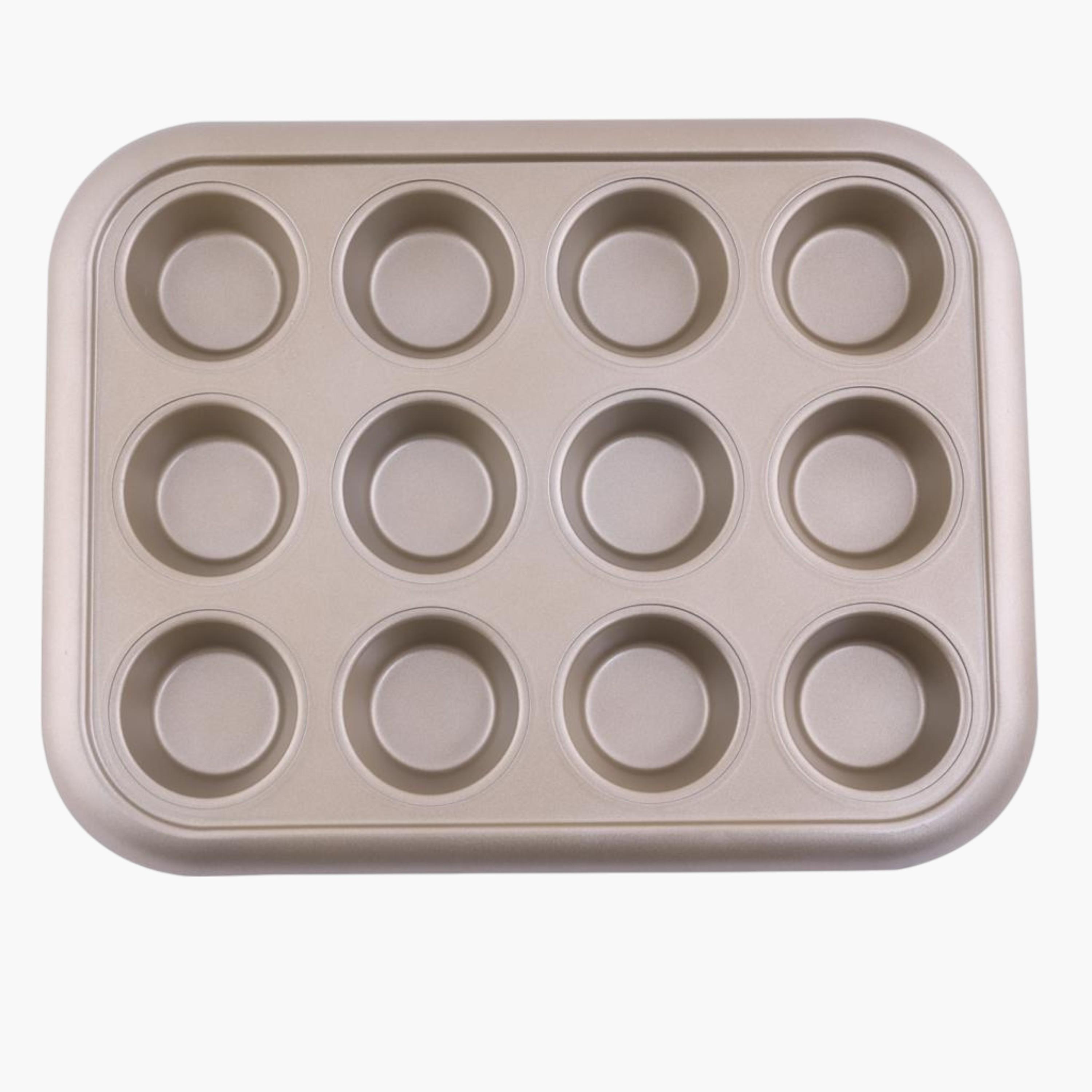 قالب مافن كربون ستيل 12 كوب من رويال فورد-household-kitchen-bakeware-bakingdishes-image-1