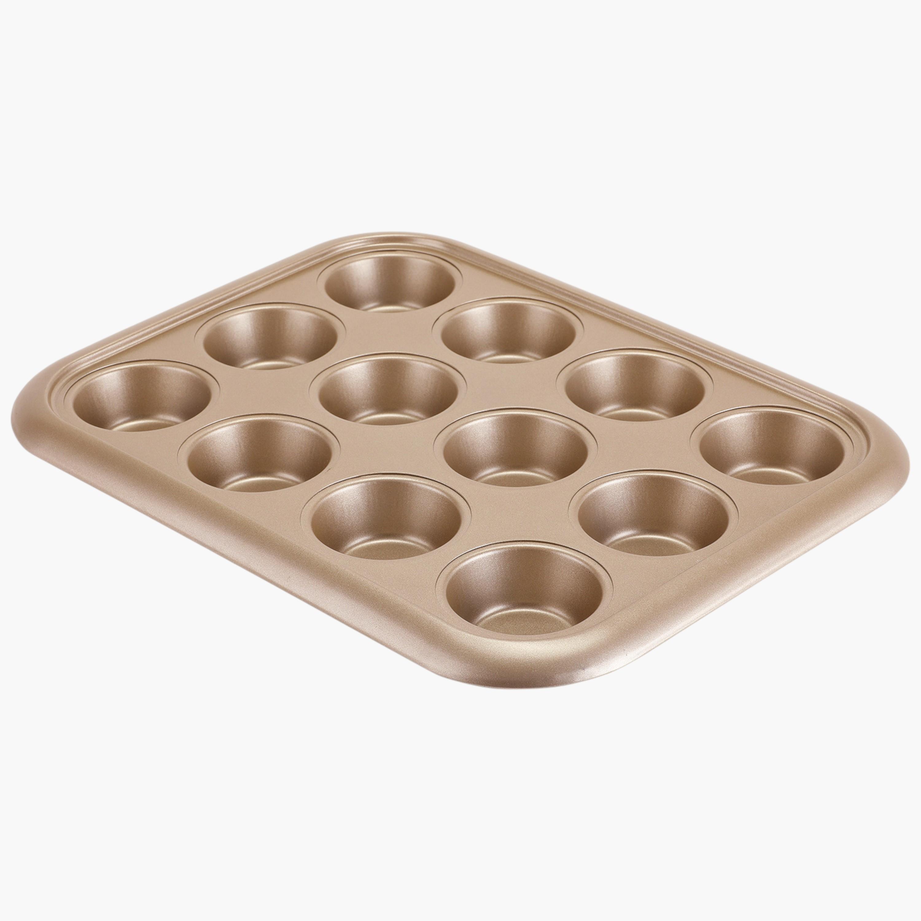 قالب مافن كربون ستيل 12 كوب من رويال فورد-household-kitchen-bakeware-bakingdishes-image-4