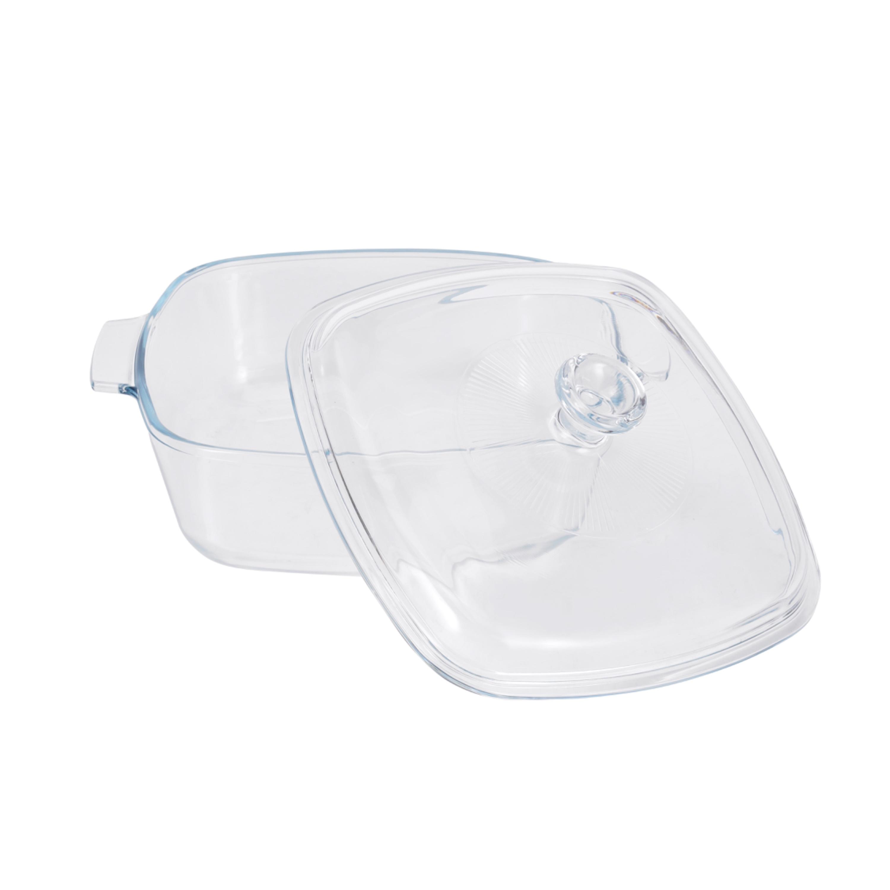 صحن خبز زجاجي مع غطاء من رويال فورد - 1.5 لتر-household-kitchen-bakeware-bakingdishes-image-3