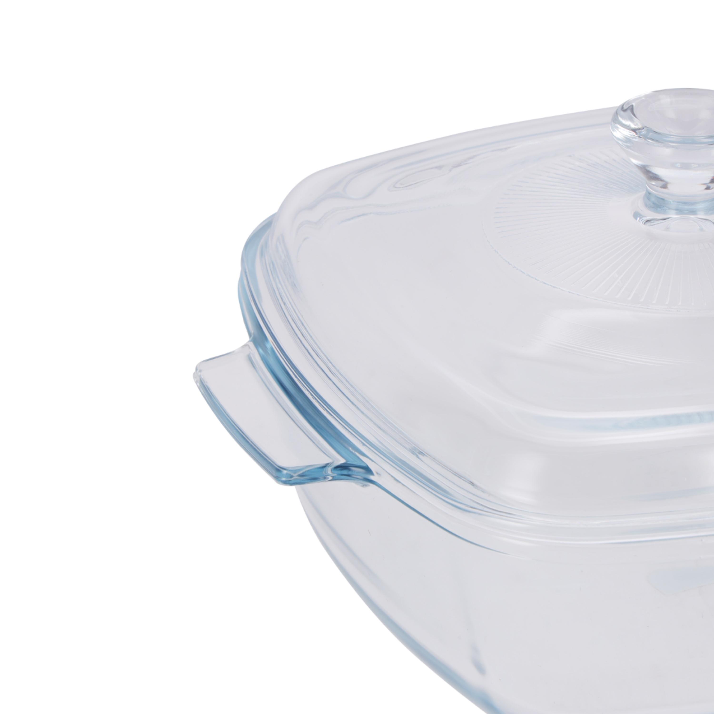 صحن خبز زجاجي مع غطاء من رويال فورد - 1.5 لتر-household-kitchen-bakeware-bakingdishes-image-4