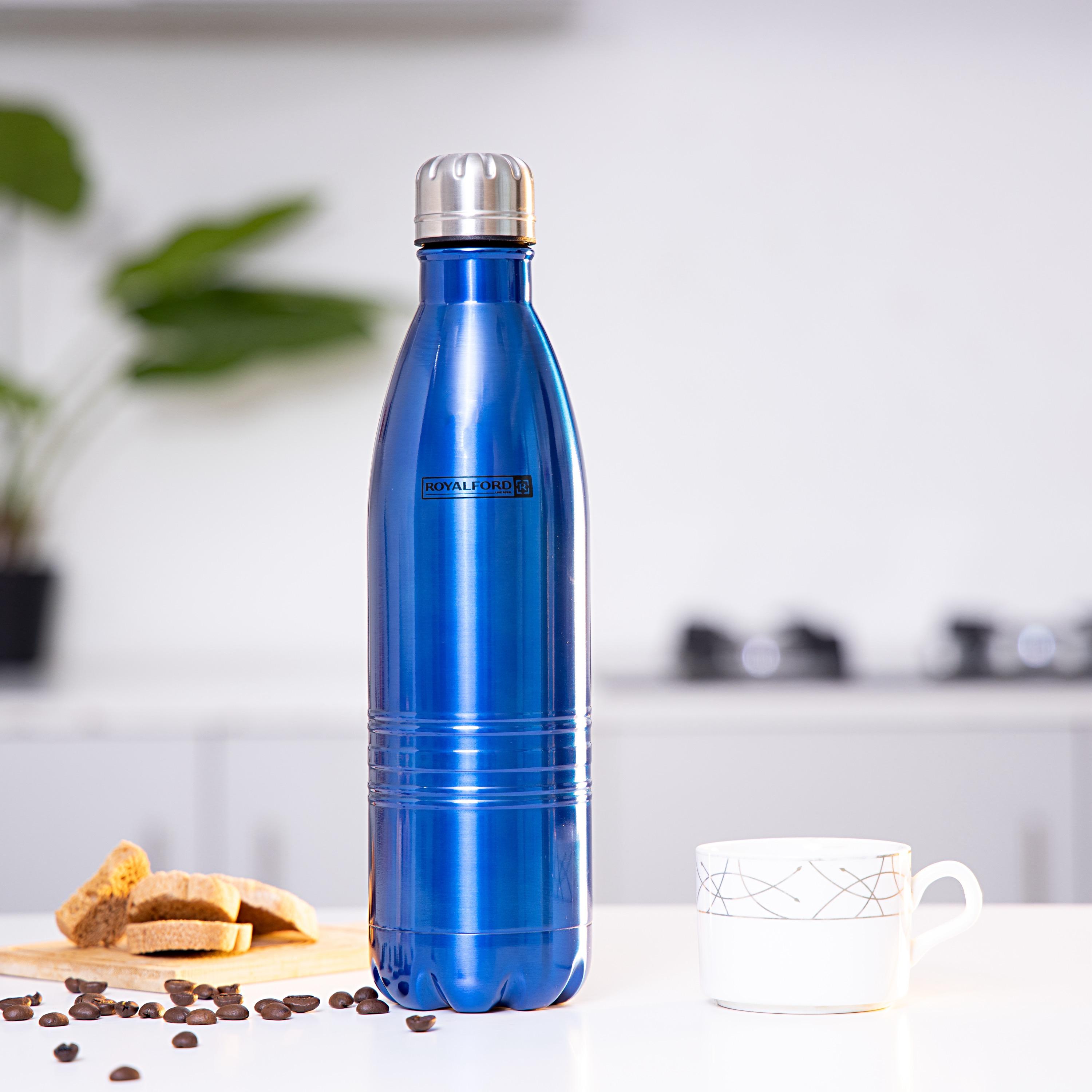 Royalford Double Wall Vacuum Water Bottle - 350 ml-school-waterbottles-image-1