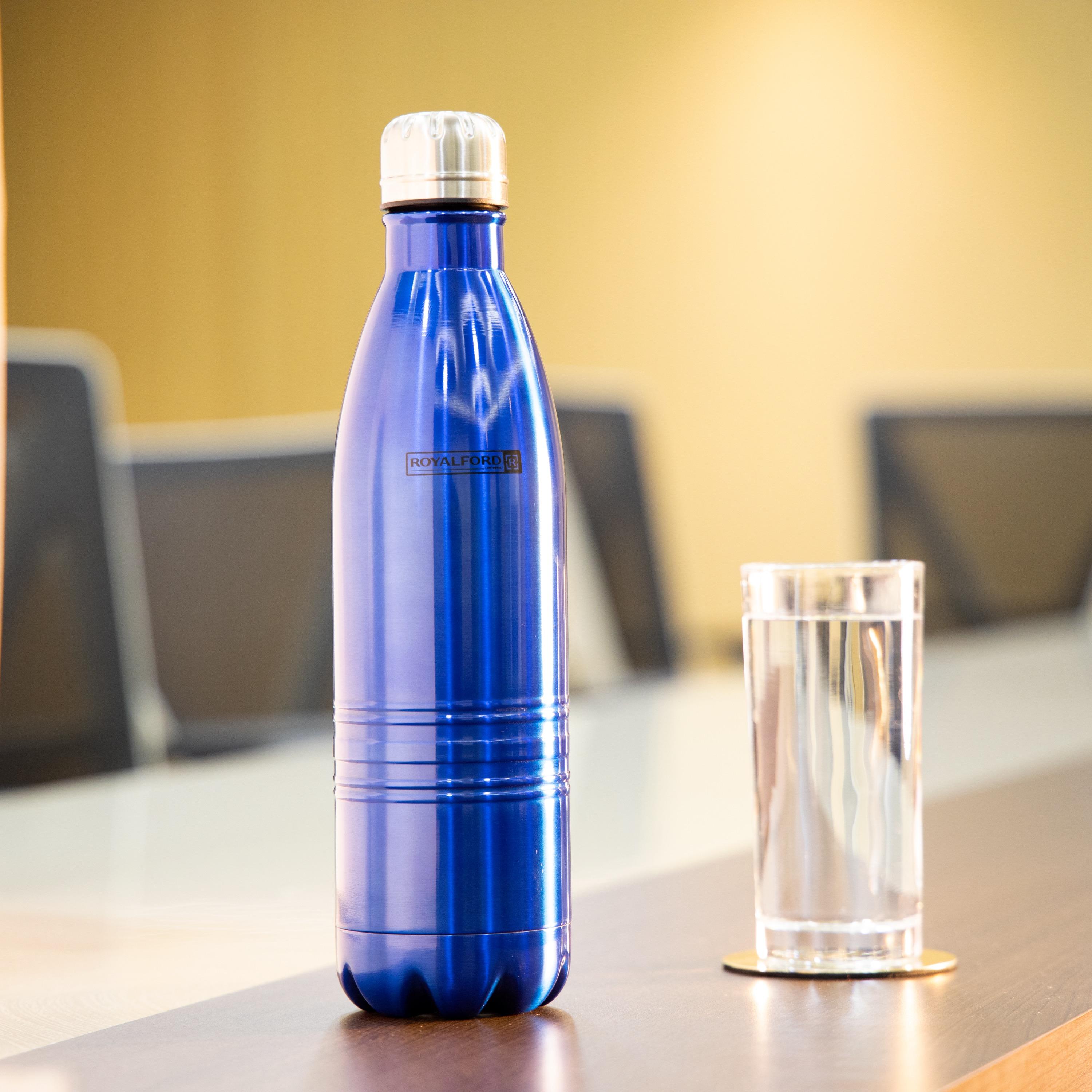 Royalford Double Wall Vacuum Water Bottle - 350 ml-school-waterbottles-image-3