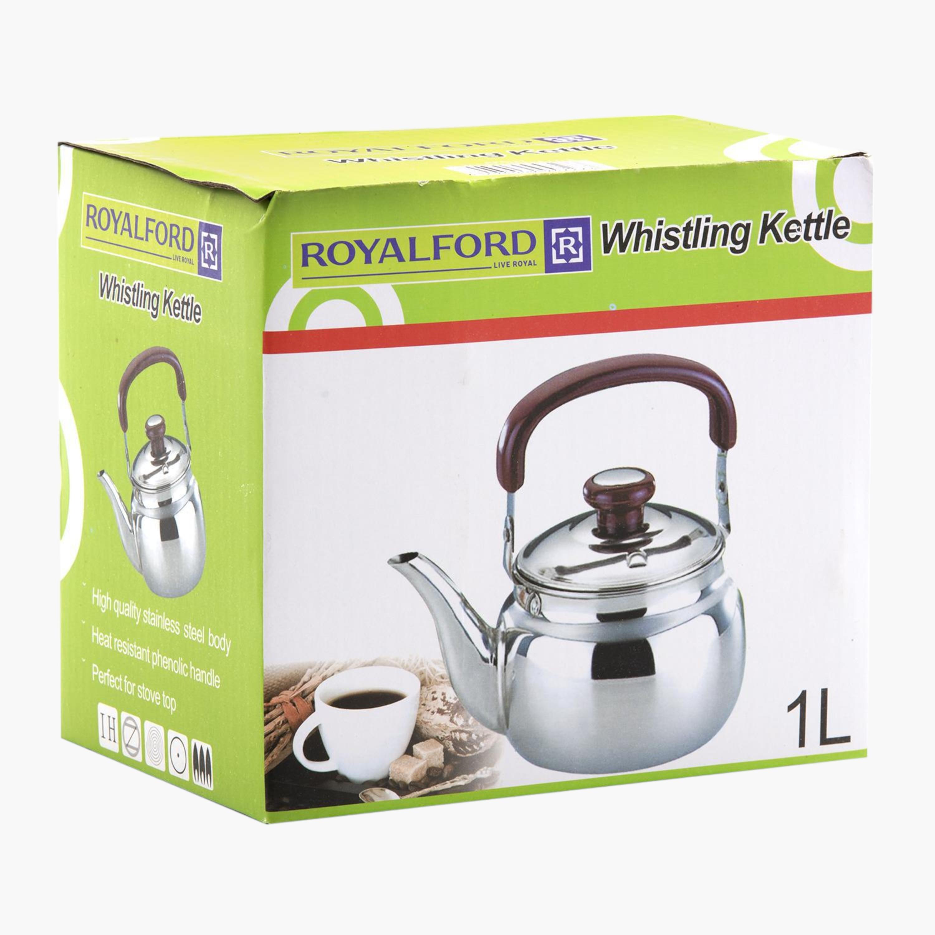 Stainless Steel Kettle - 1 L-household-dining-teaandcoffee-vacuumflaskscoffeeandteapots-image-8