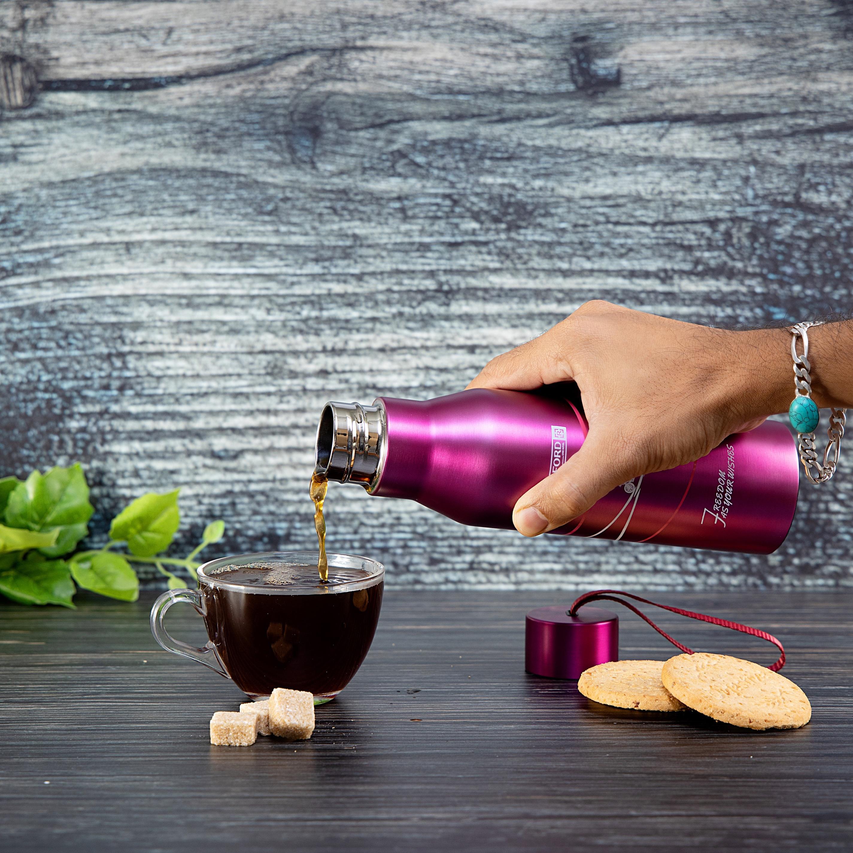 Stainless Steel Vacuum Bottle - 450 ml-school-waterbottles-image-7
