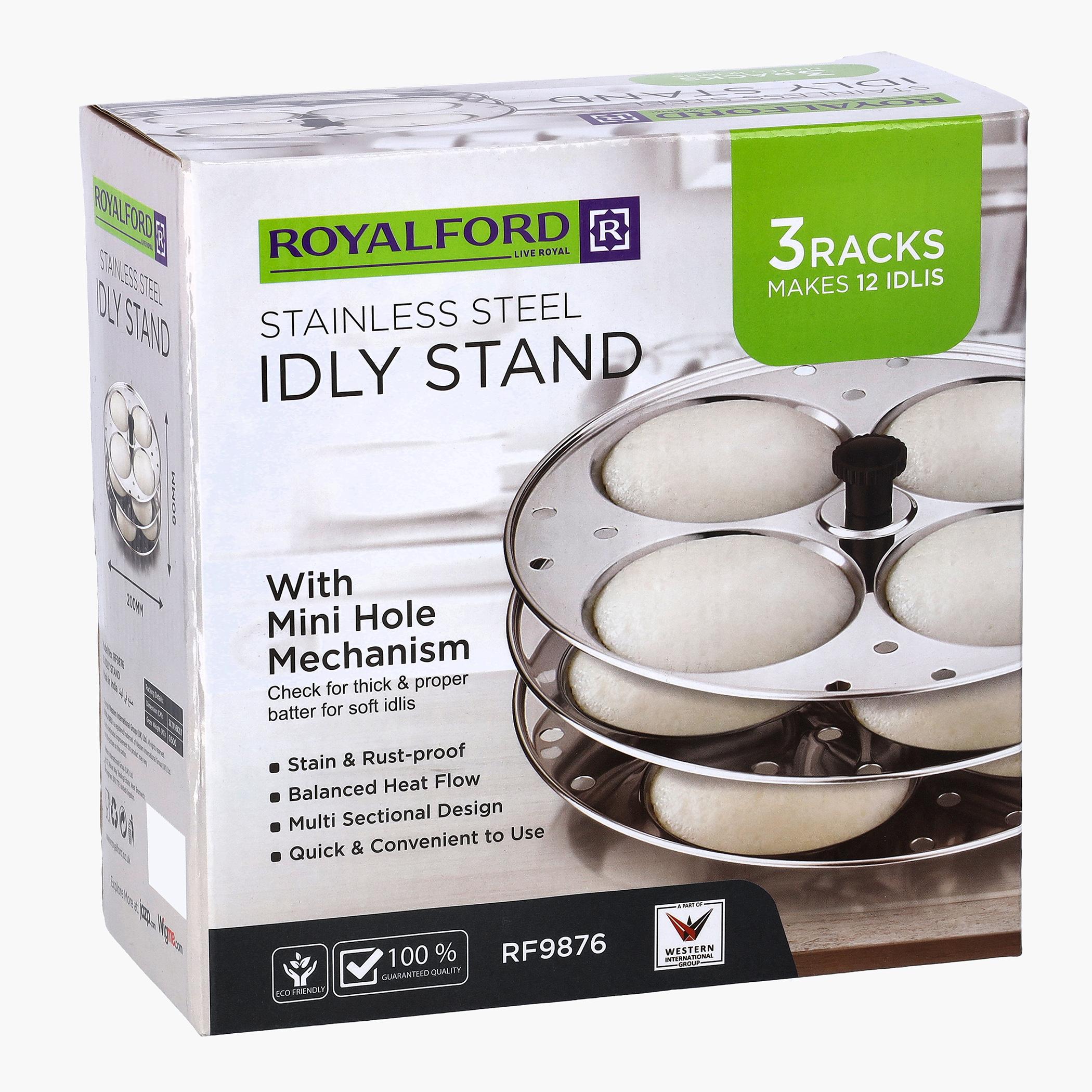 Stainless Steel 3-Rack Idly Stand-household-kitchen-cookware-cookwareandsets-image-5