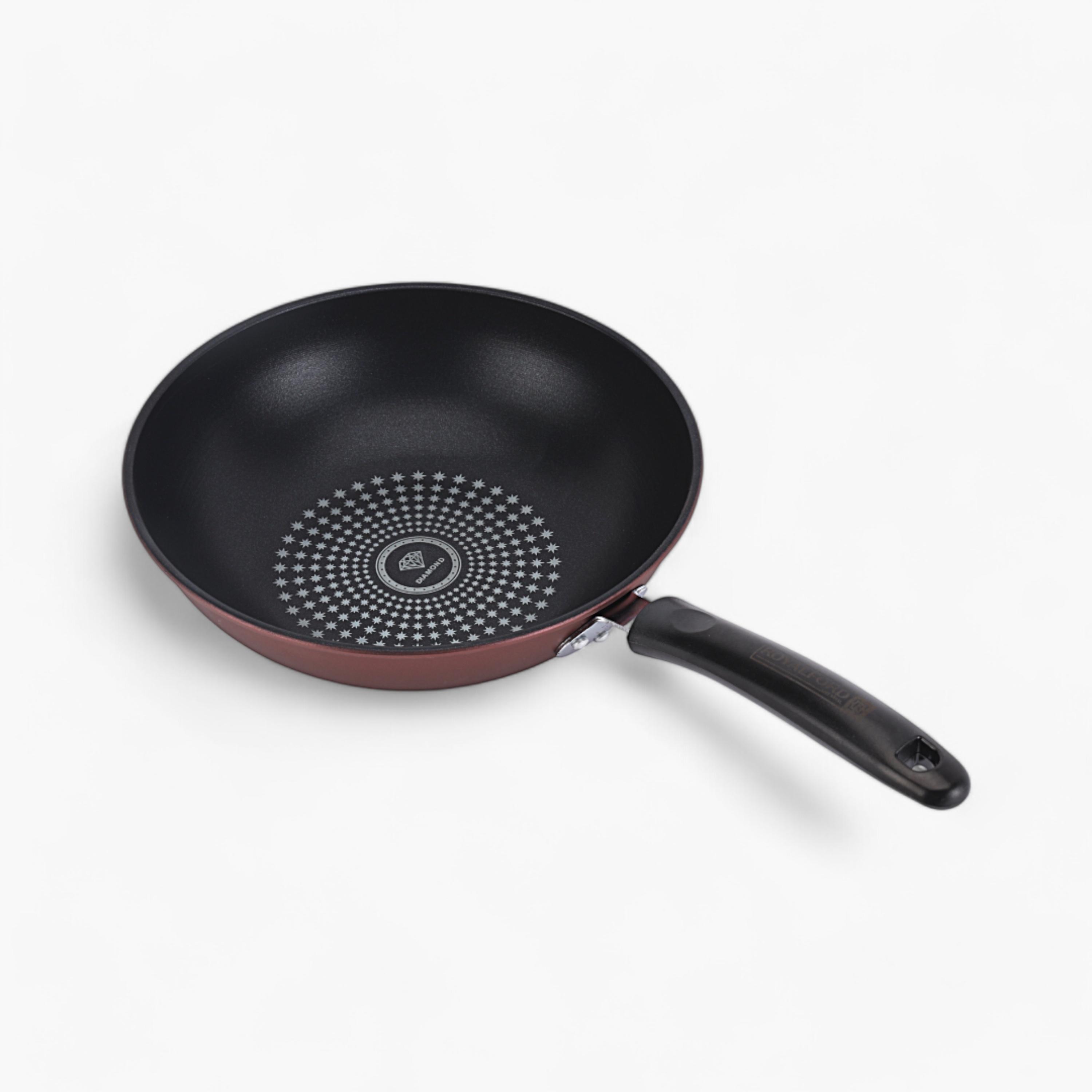 Non-Stick Carbon Steel Wok Pan - 28 cms-household-kitchen-cookware-potsandpans-image-3