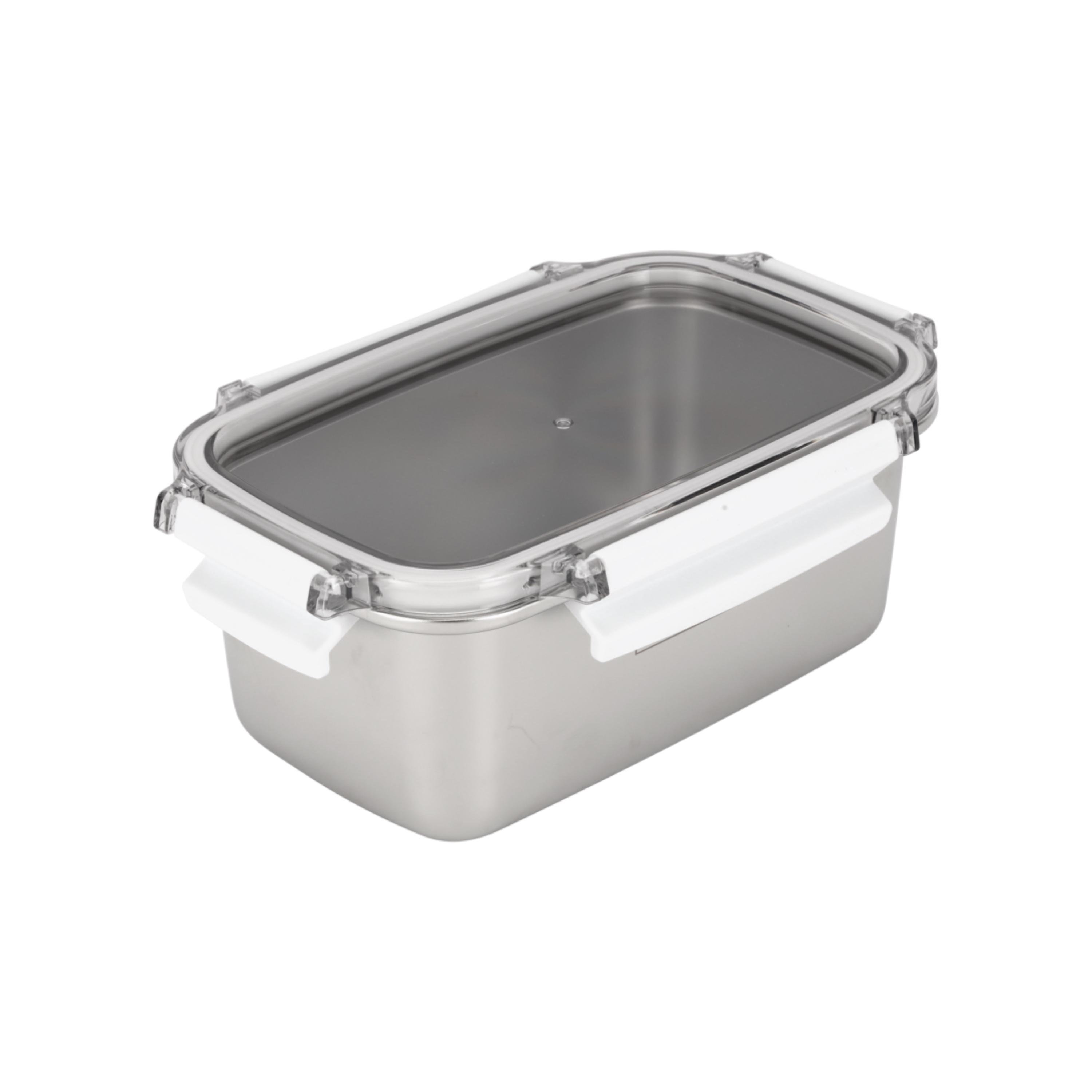 Stainless Steel Lunch Box - 1 L-household-kitchen-foodstorage-containers-image-1