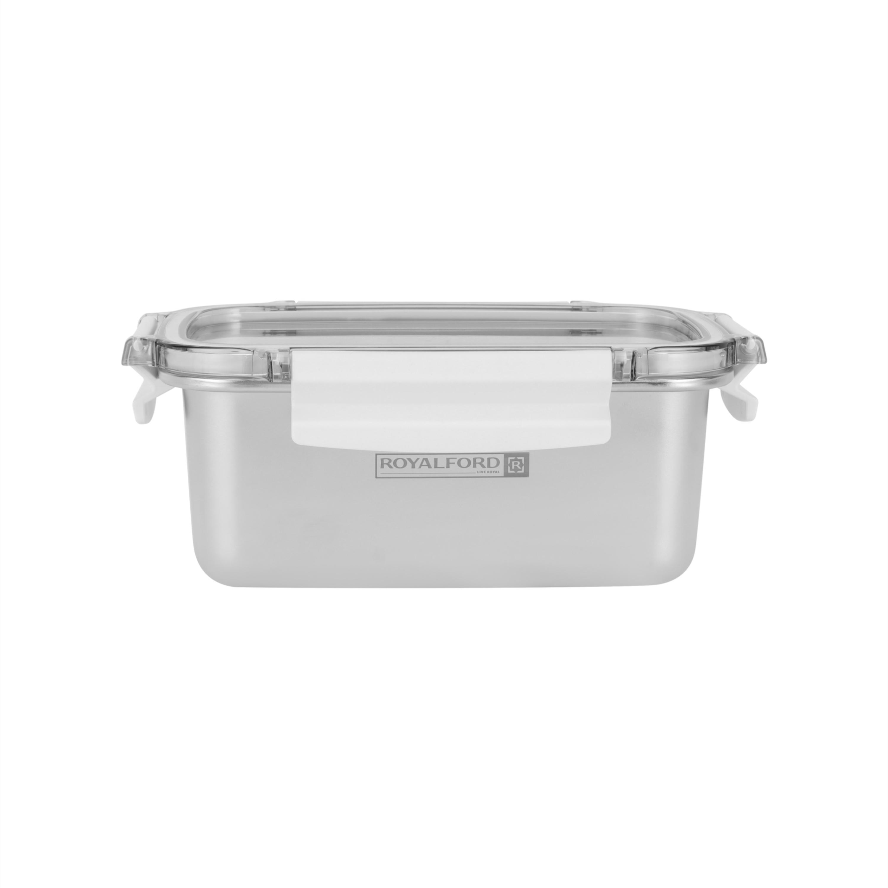 Stainless Steel Lunch Box - 1 L-household-kitchen-foodstorage-containers-image-3