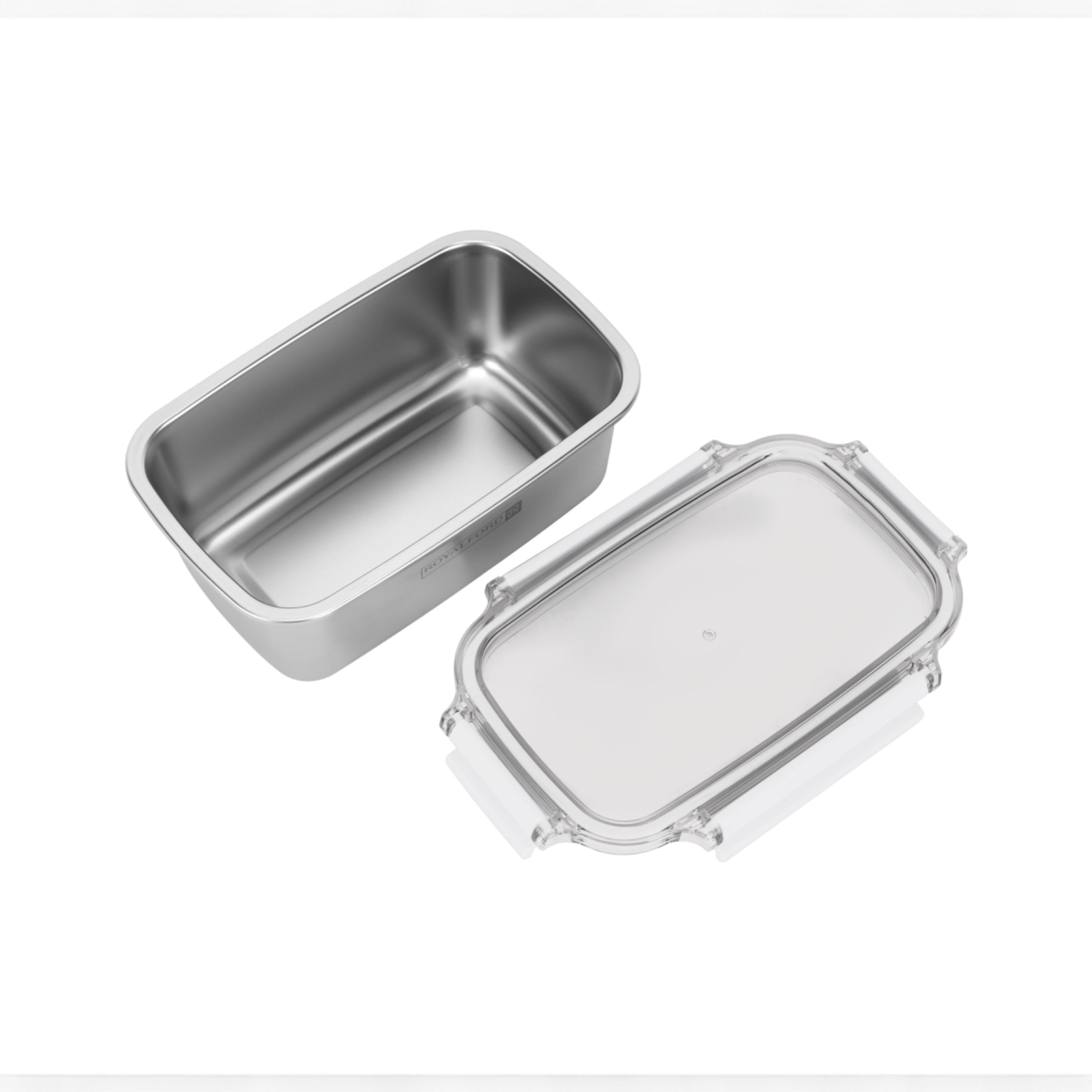 Stainless Steel Lunch Box - 1 L-household-kitchen-foodstorage-containers-image-5