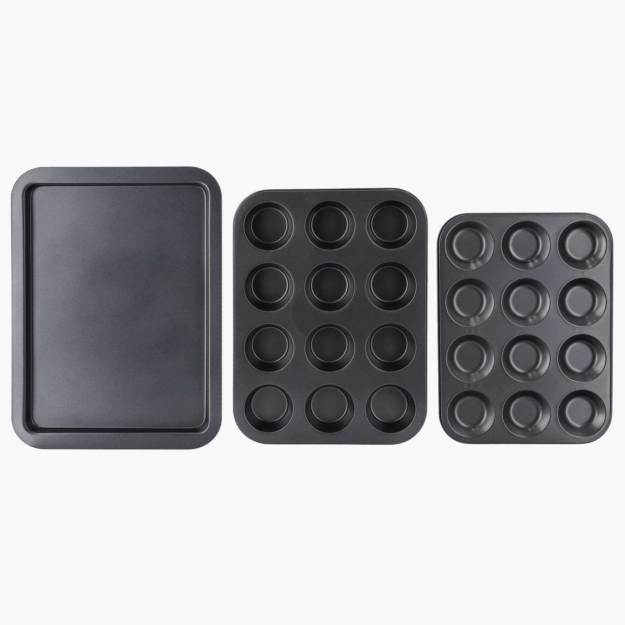 Non-Stick 3-Piece Bakeware Set-household-kitchen-bakeware-bakingpansandmoulds-image-1