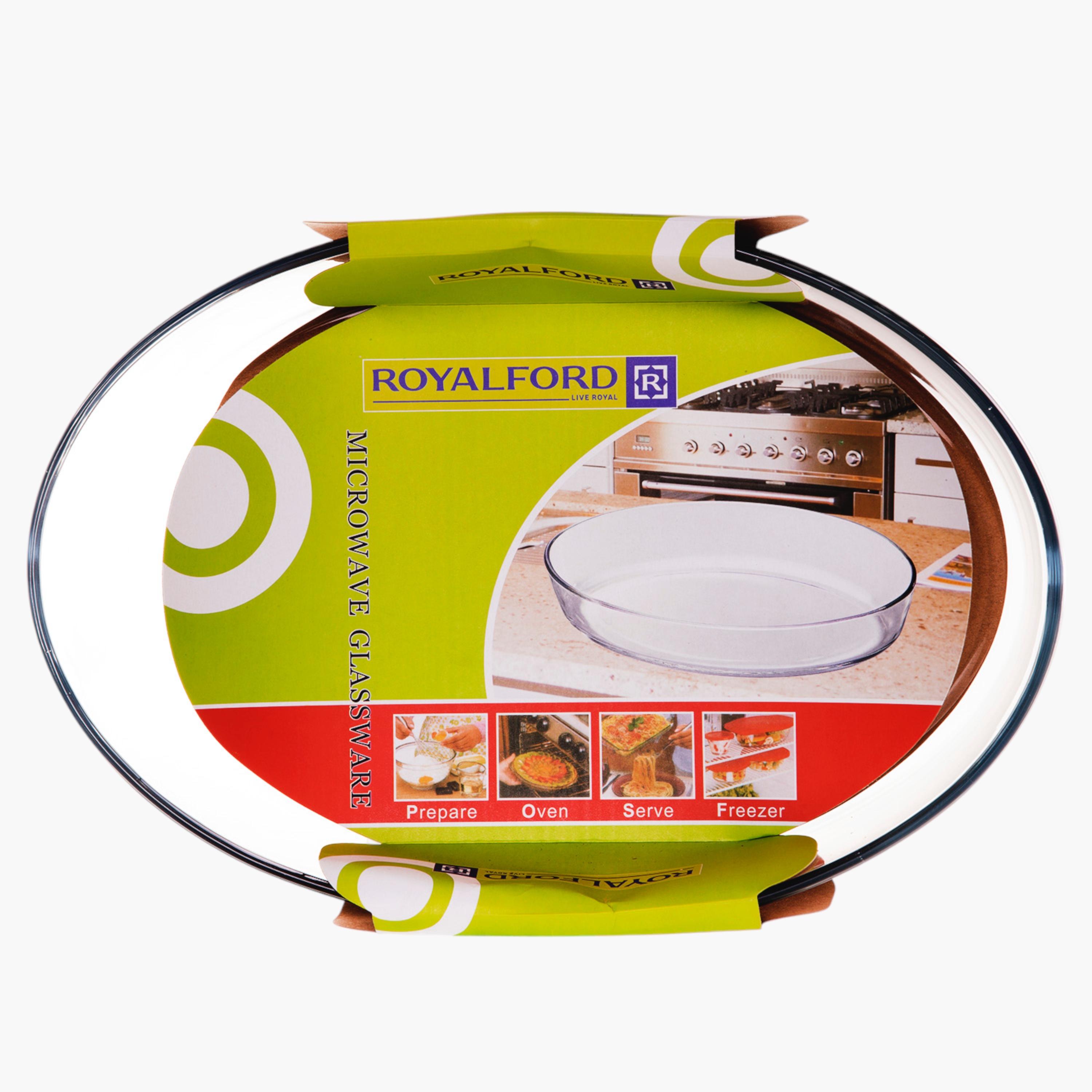 Oval Glass Baking Dish - 3 L-household-kitchen-bakeware-bakingdishes-image-2