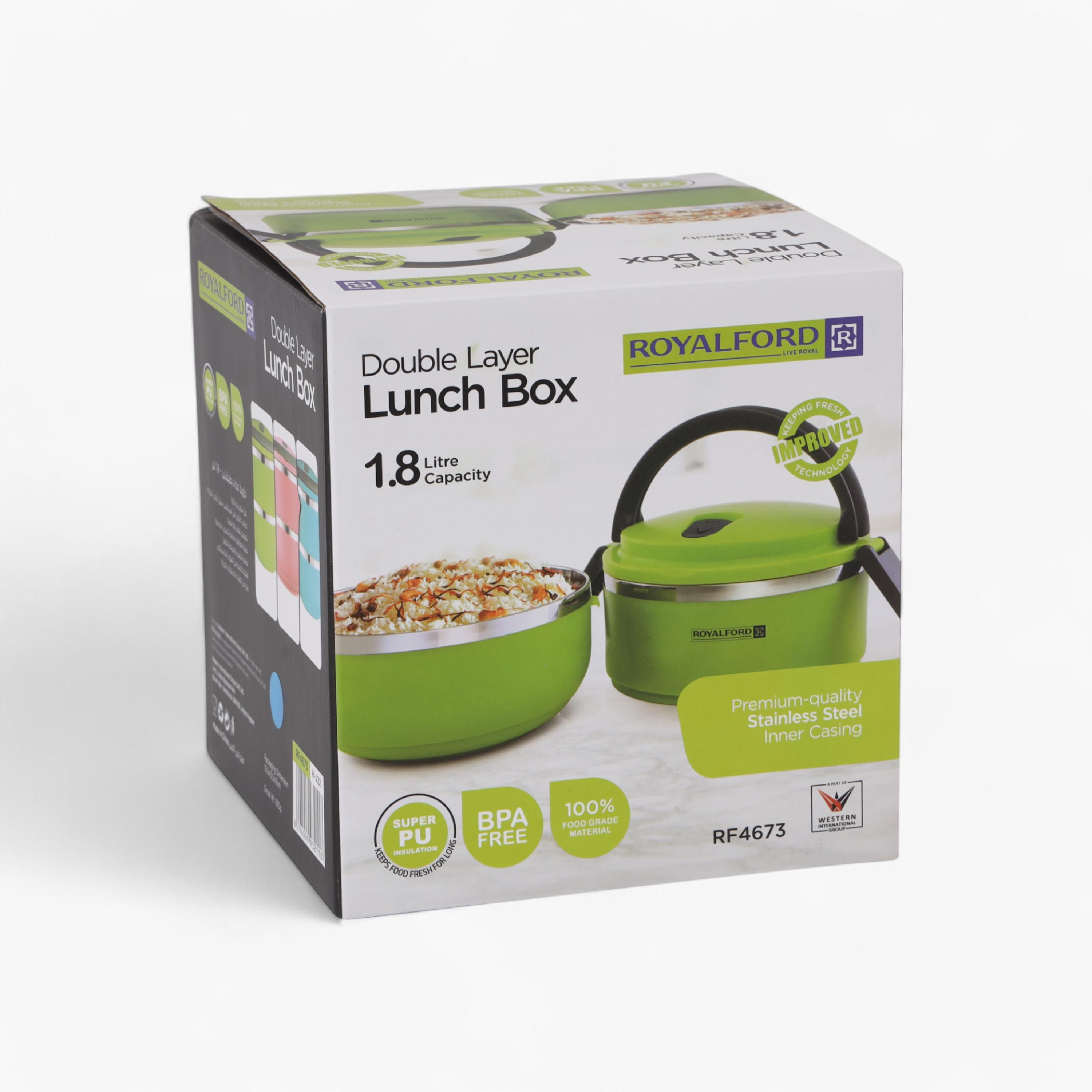 Leak-Proof Double Layer Lunch Box - 1.8 L-household-kitchen-foodstorage-containers-image-2