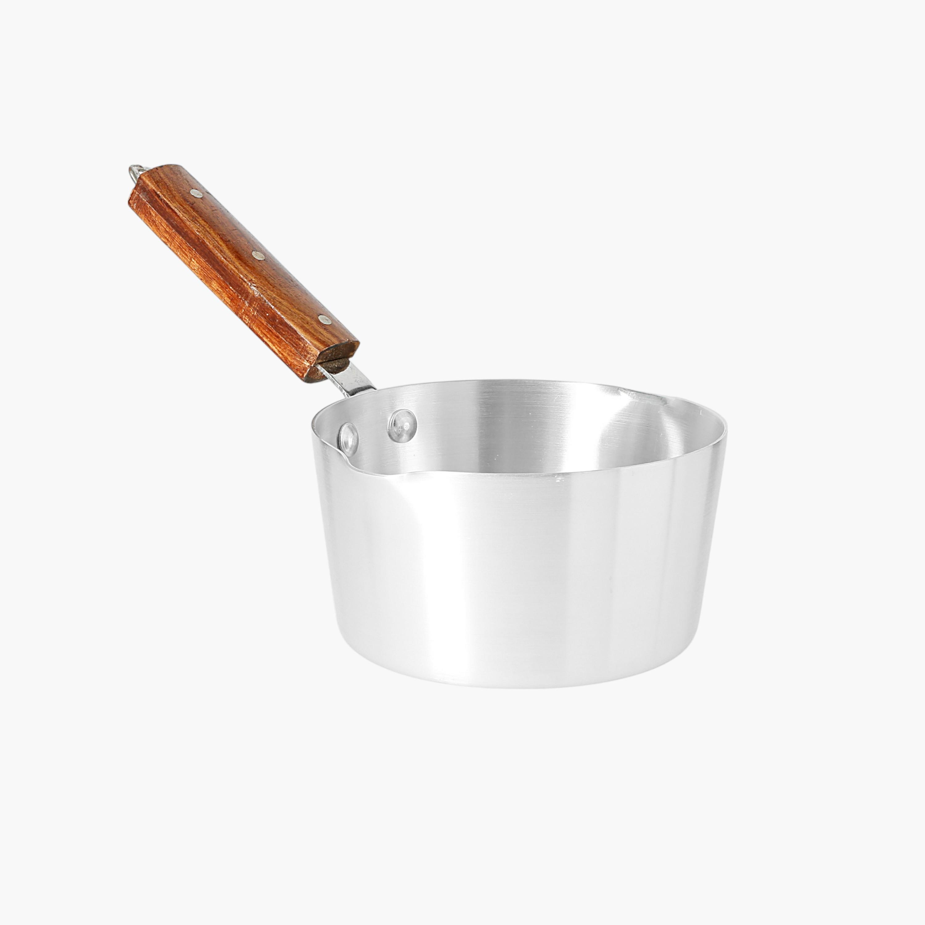 Aluminium Milk Pan with Wooden Handle-household-kitchen-cookware-potsandpans-image-3