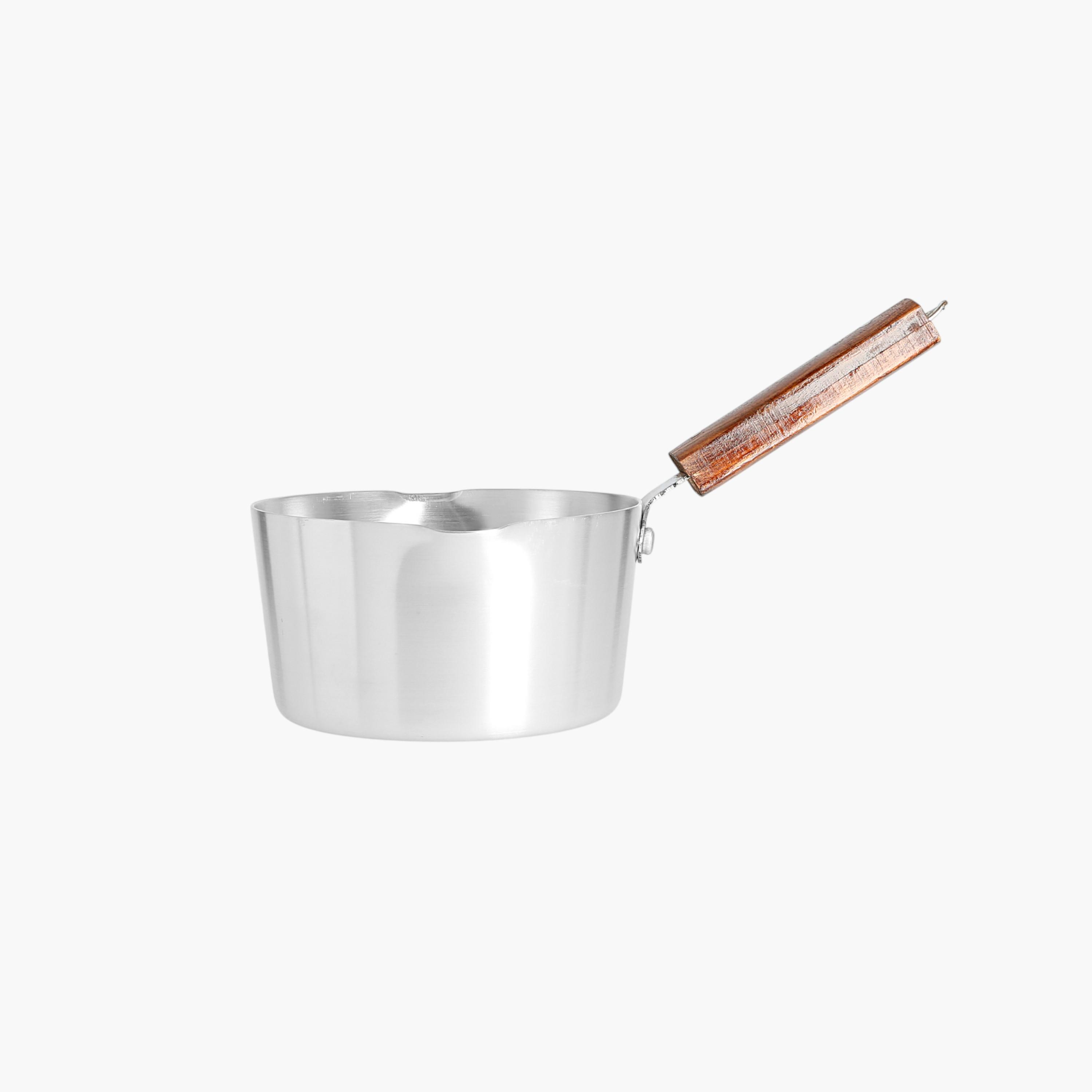 Aluminium Milk Pan with Wooden Handle-household-kitchen-cookware-potsandpans-image-4