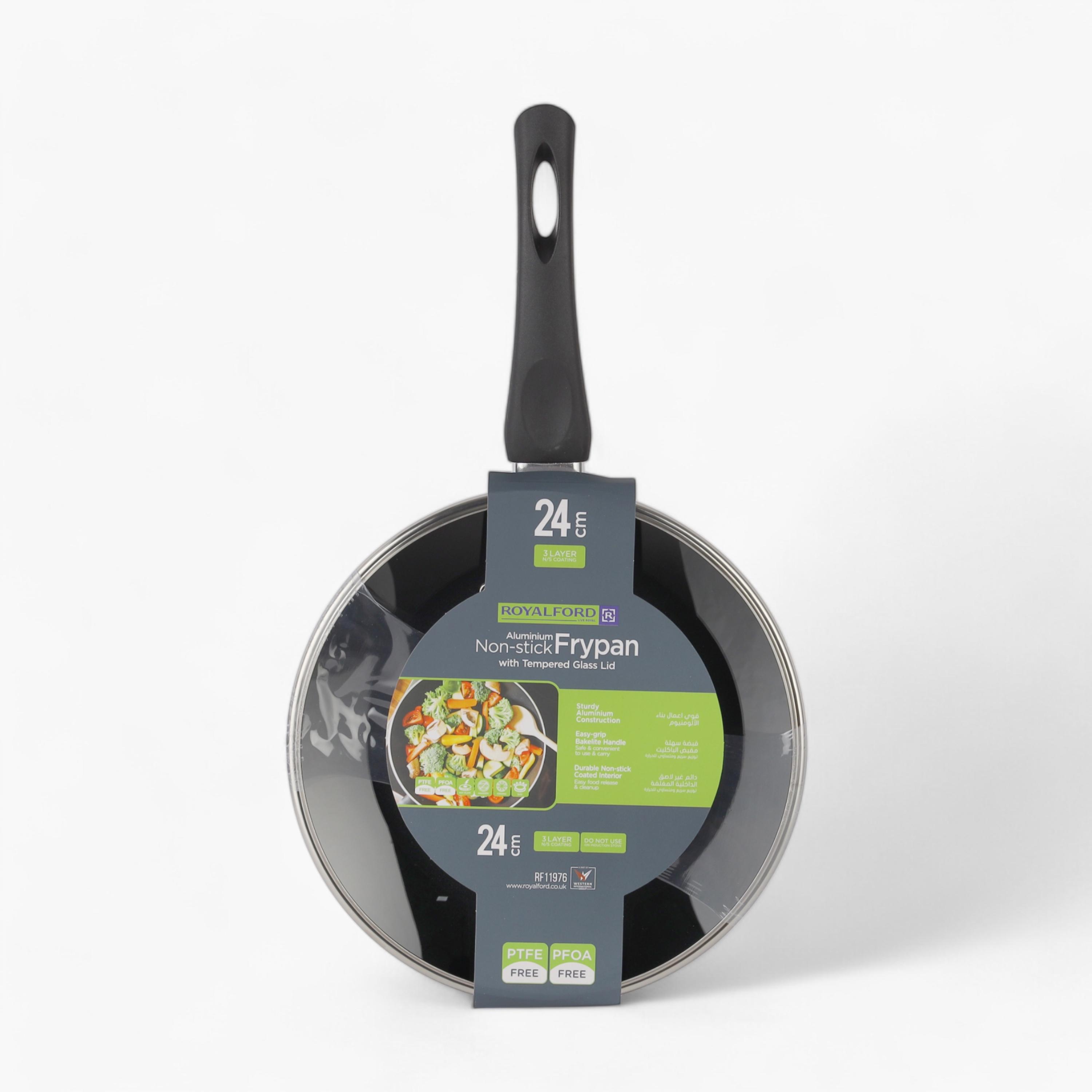 Aluminium Non-Stick Fry Pan with Glass Lid - 24 cms-household-kitchen-cookware-potsandpans-image-7