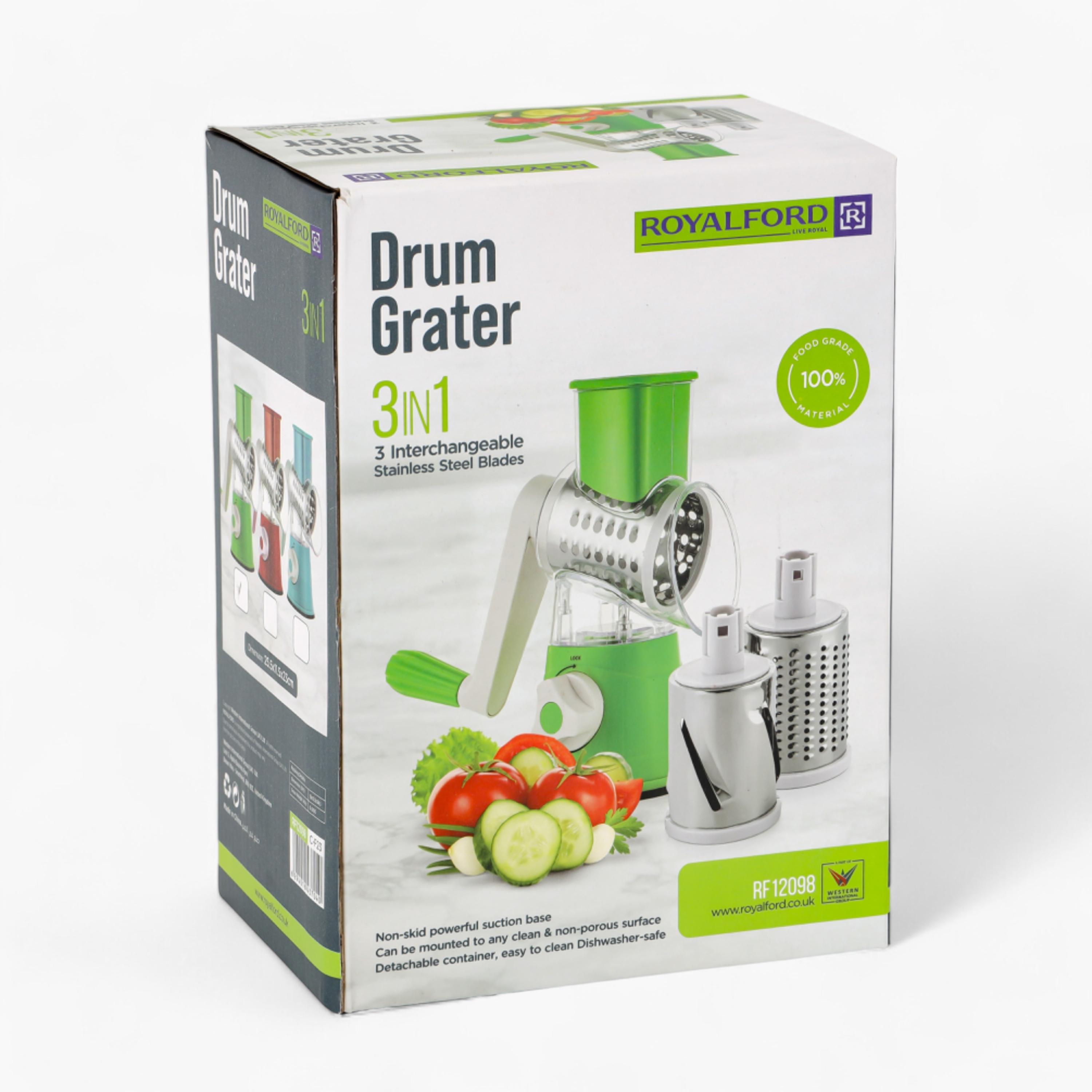 Royalford Drum Grater-household-kitchen-kitchentoolsandutensils-foodpreparationtools-image-2