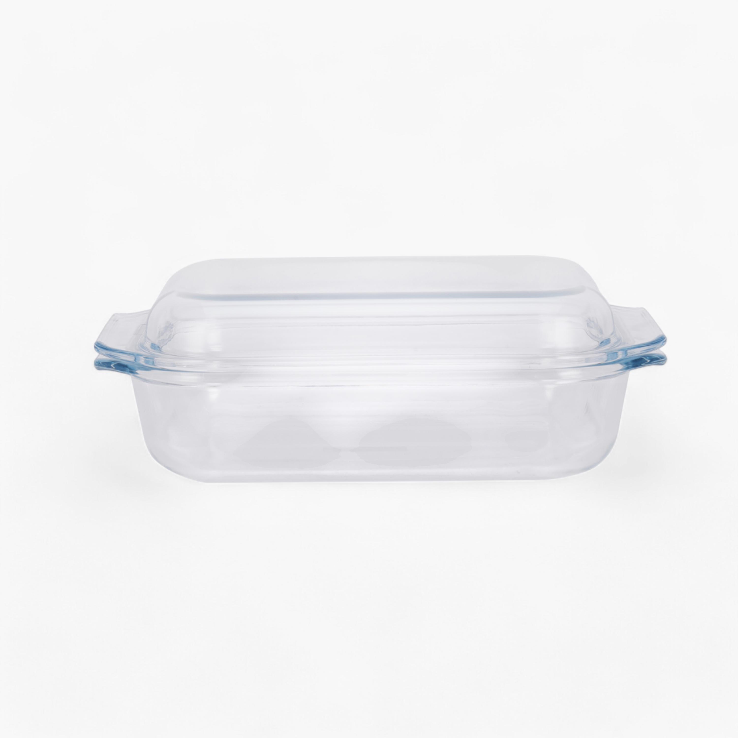 Glass Baking Dish with Lid - 1.35 L-household-kitchen-bakeware-bakingdishes-image-1
