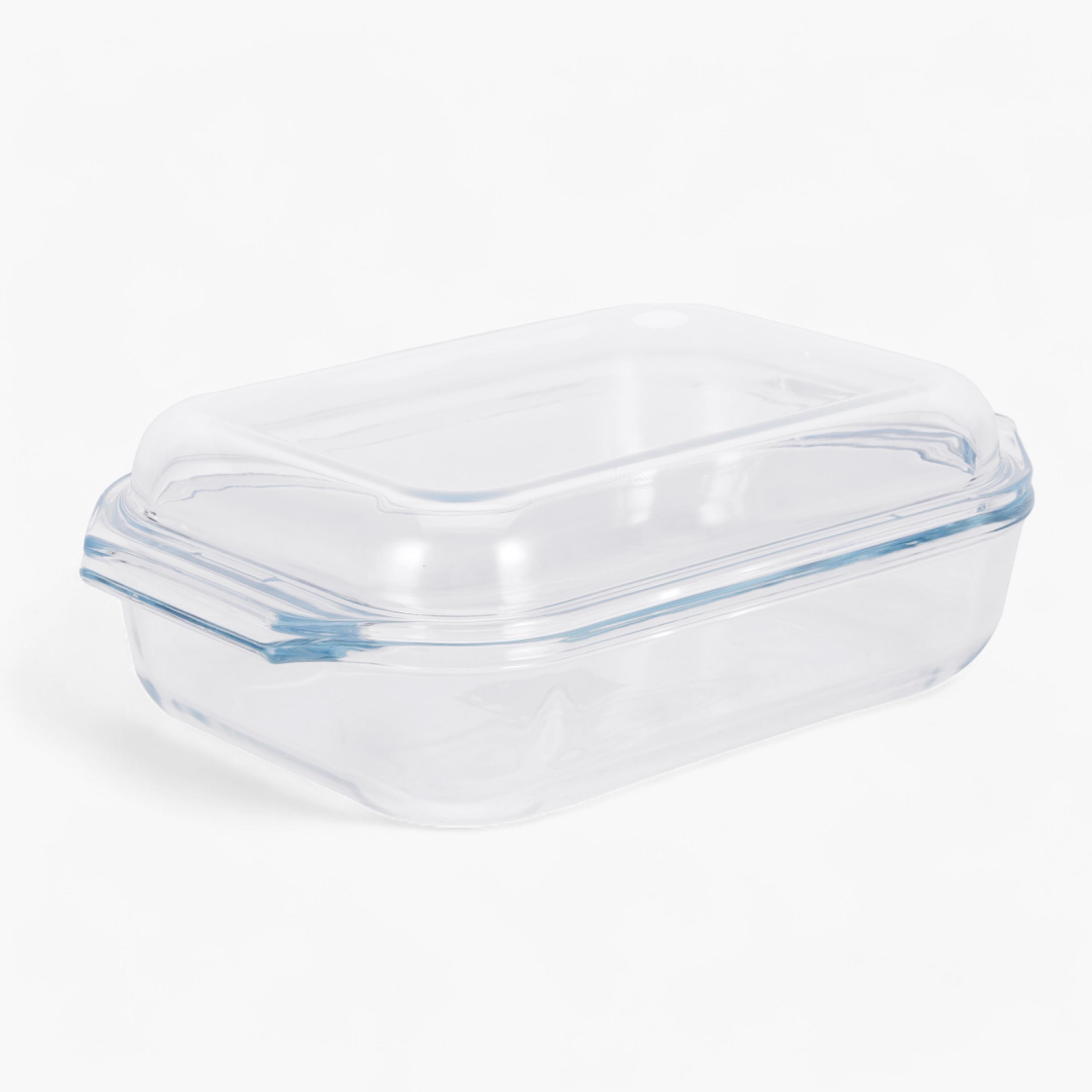 Glass Baking Dish with Lid - 1.35 L-household-kitchen-bakeware-bakingdishes-image-2