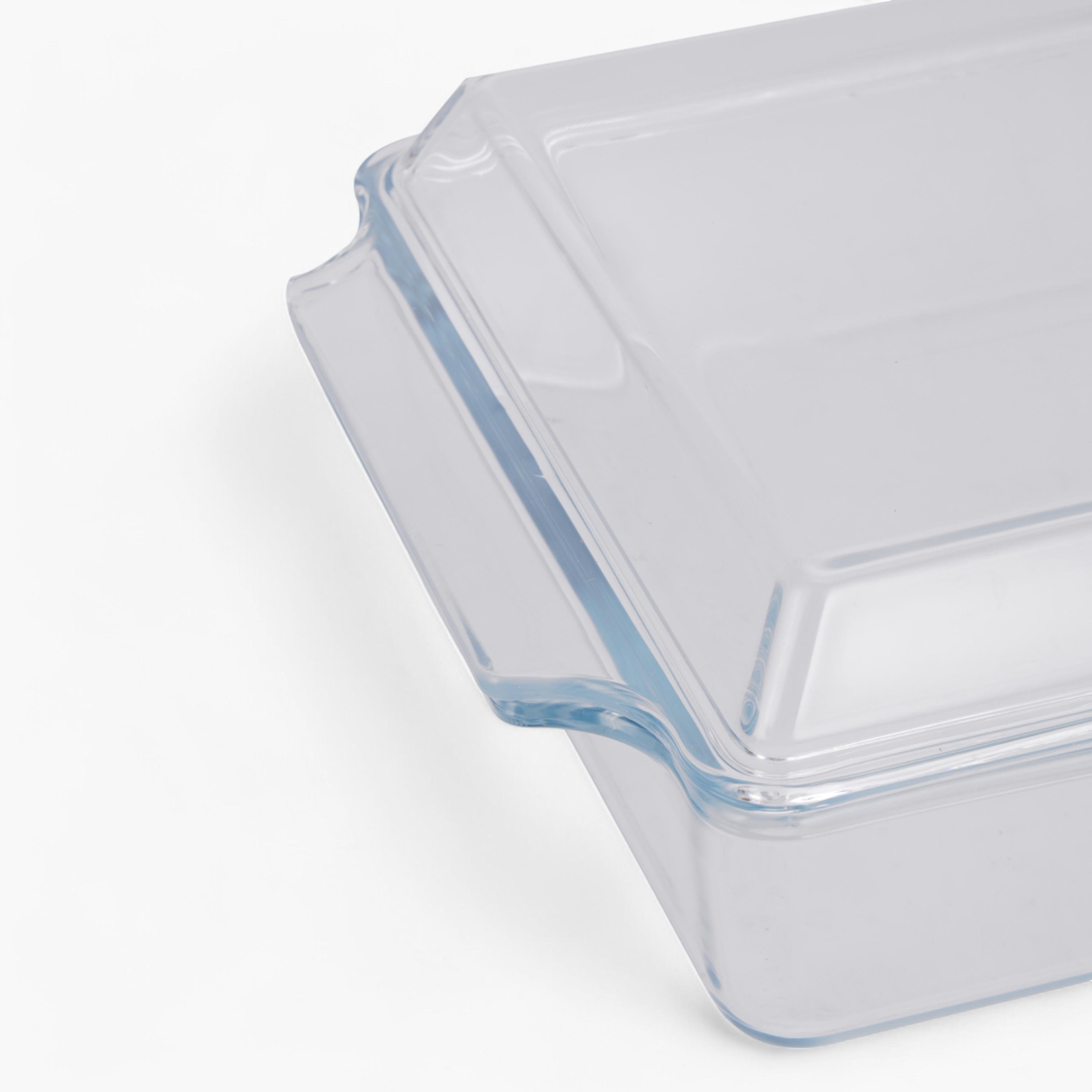 صحن خبز زجاجي بغطاء من رويال فورد - 2 لتر-household-kitchen-bakeware-bakingdishes-image-5
