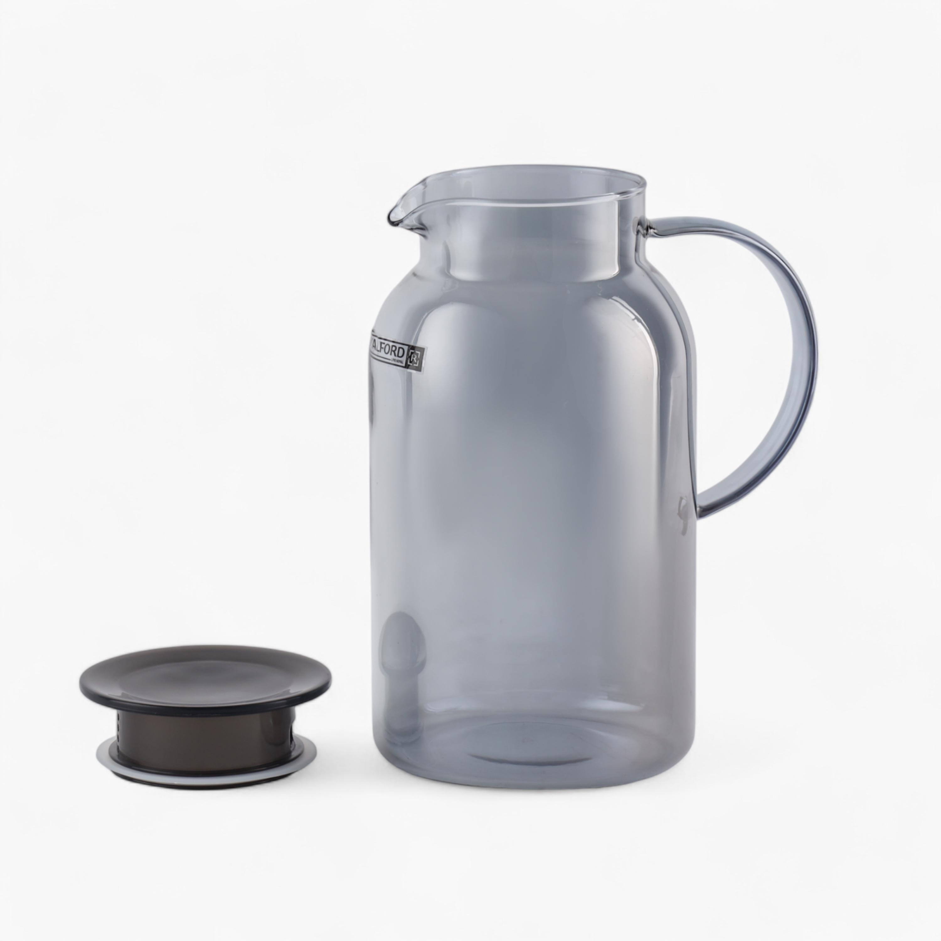 Glass 5-Piece Water Jug and Tumbler Set-household-dining-drinkserveware-jugsdecantersandcarafes-image-5