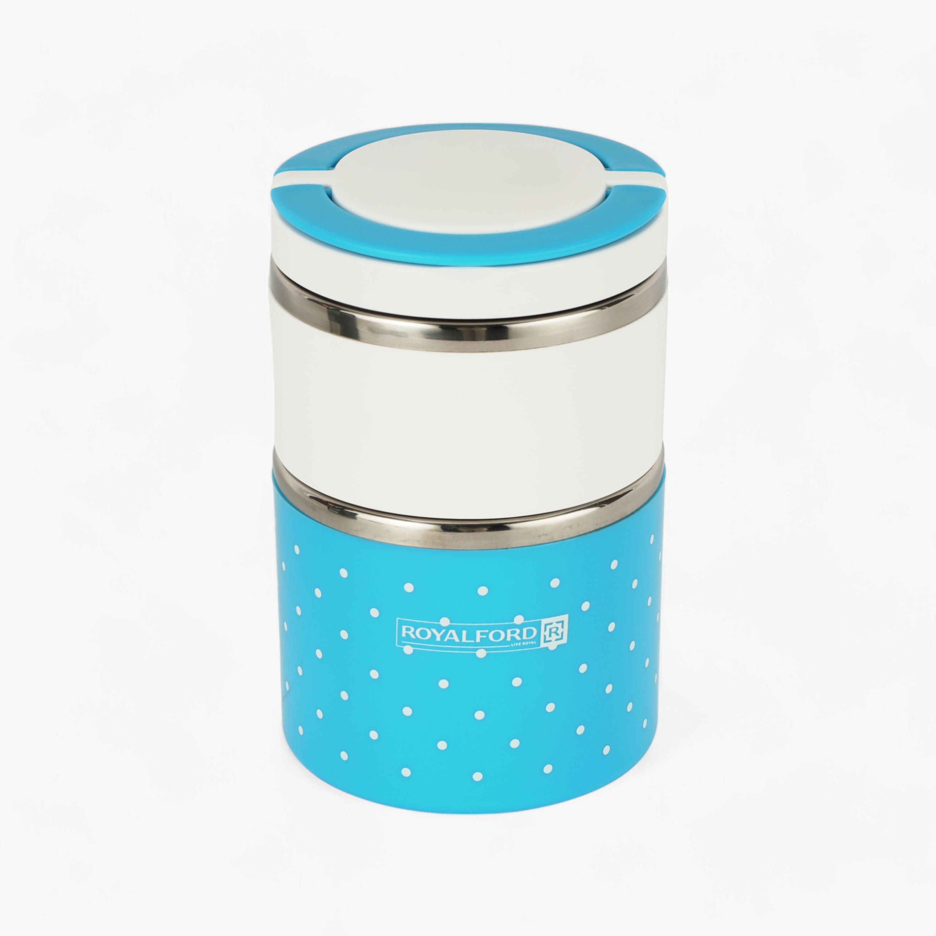 Two-Layer Lunch Box with Airtight Lid-household-kitchen-foodstorage-containers-image-1