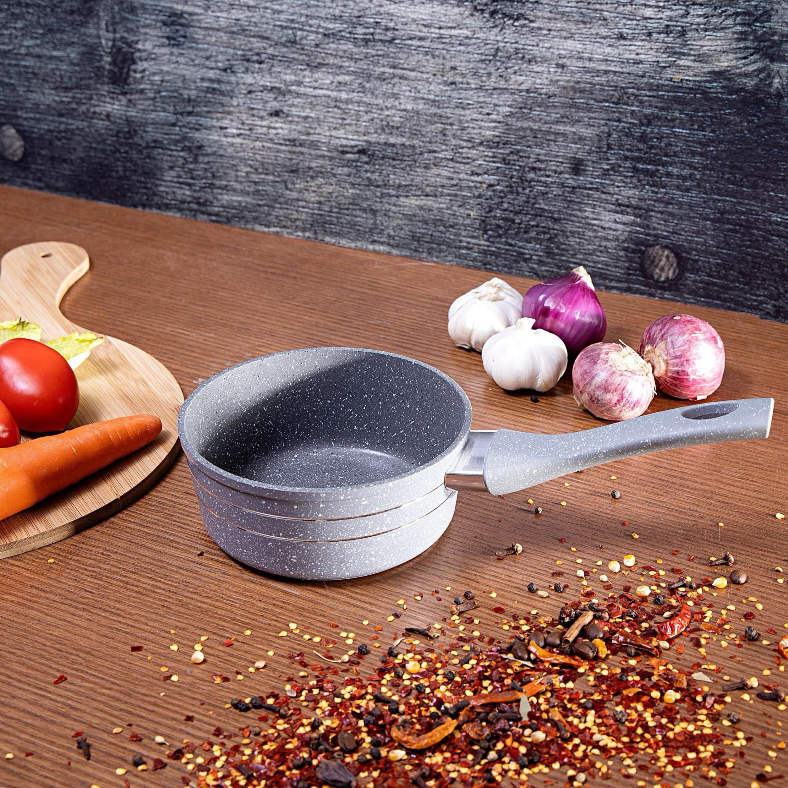 Royalford Smart Aluminium Saucepan - 16x7.5 cms-household-kitchen-cookware-potsandpans-image-2