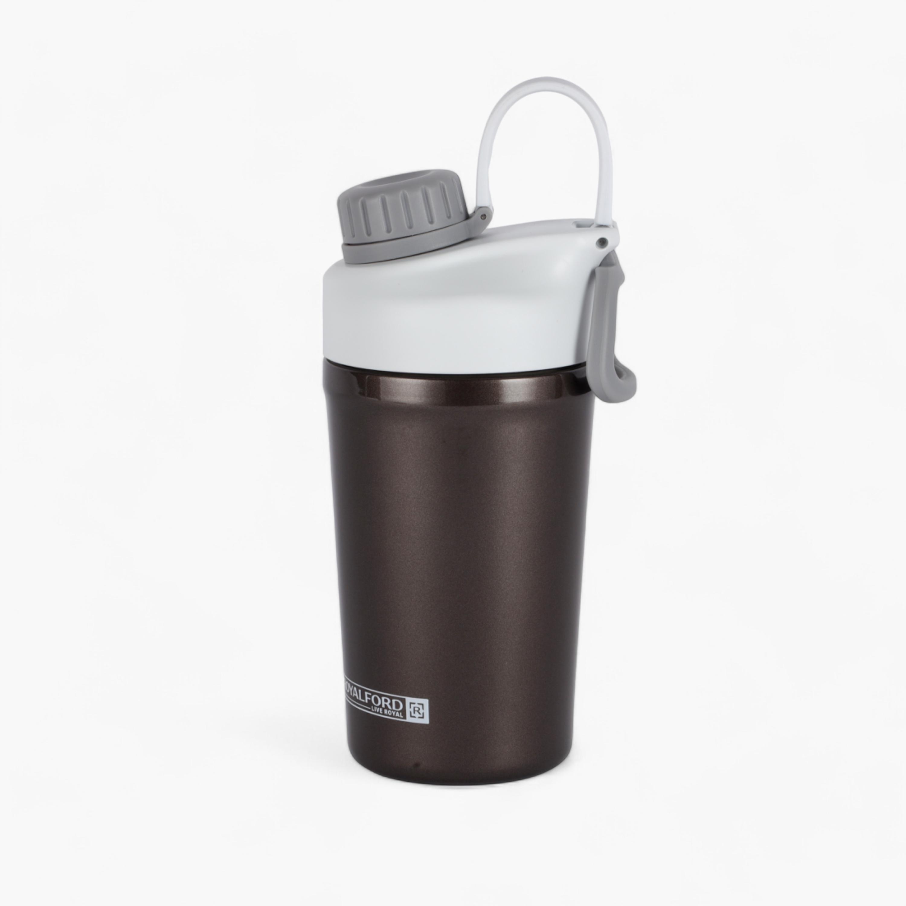 Stainless Steel Protein Shaker Bottle - 590 ml-school-waterbottles-image-1