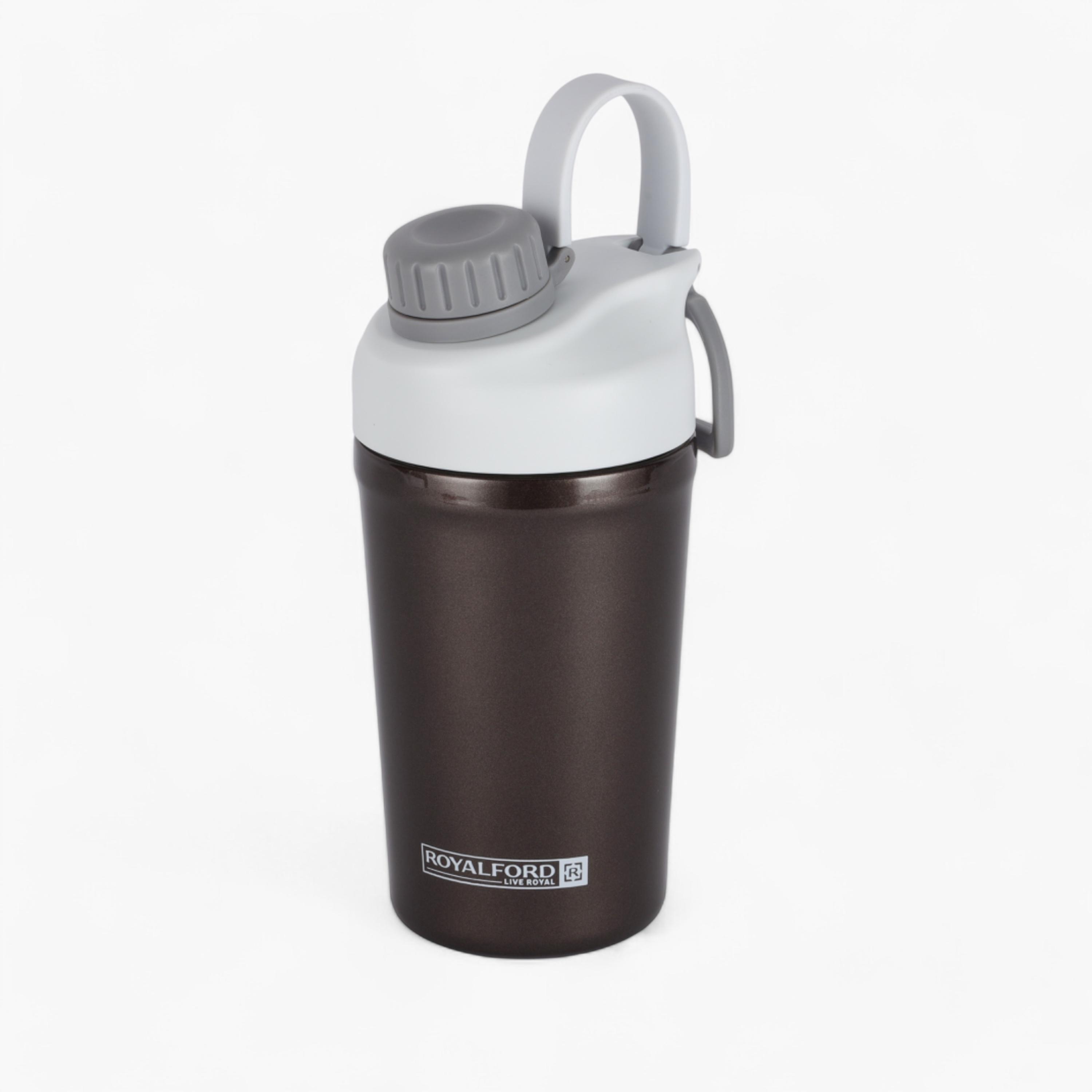 Stainless Steel Protein Shaker Bottle - 590 ml-school-waterbottles-image-2