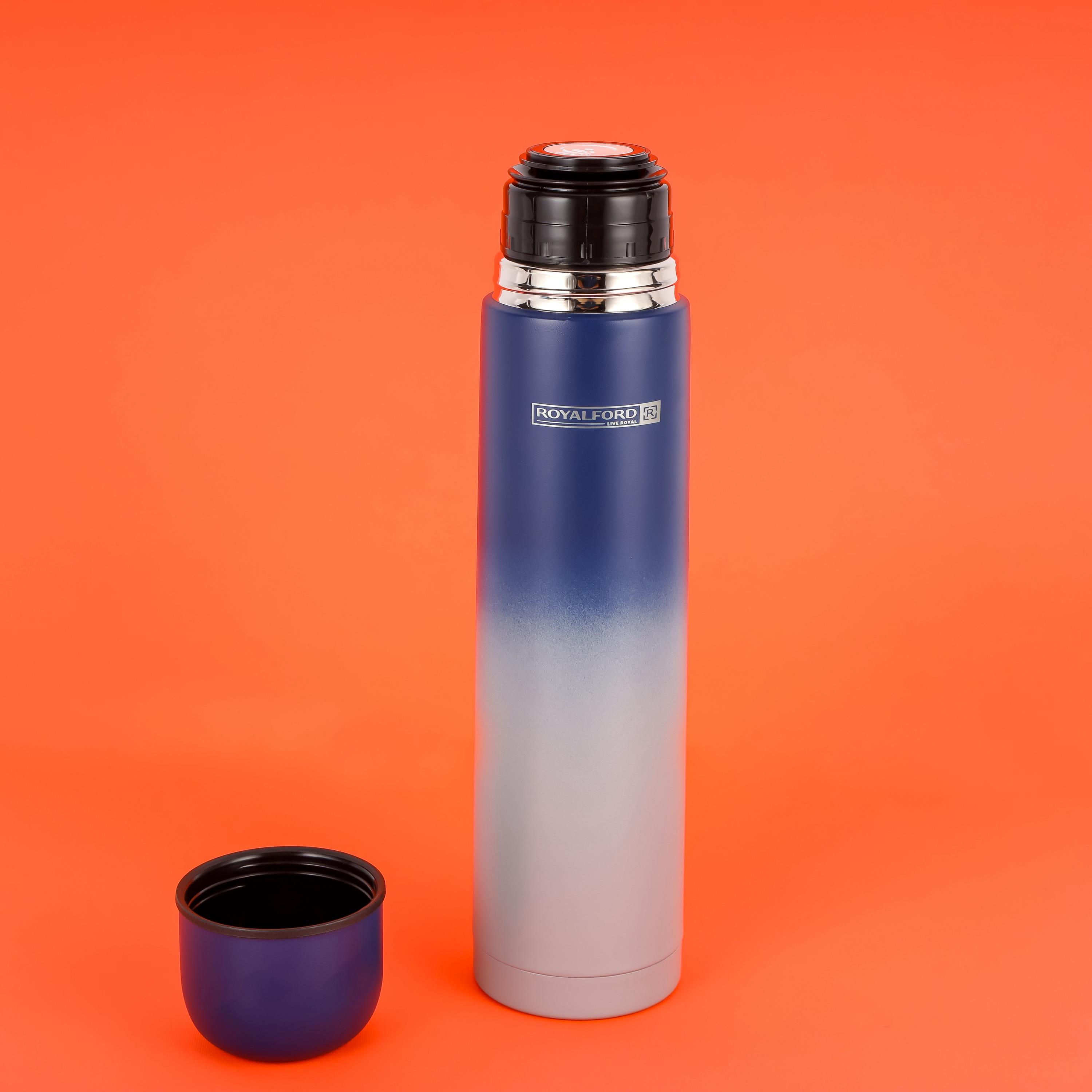 Stainless Steel Vacuum Bottle - 1 L-school-waterbottles-image-4