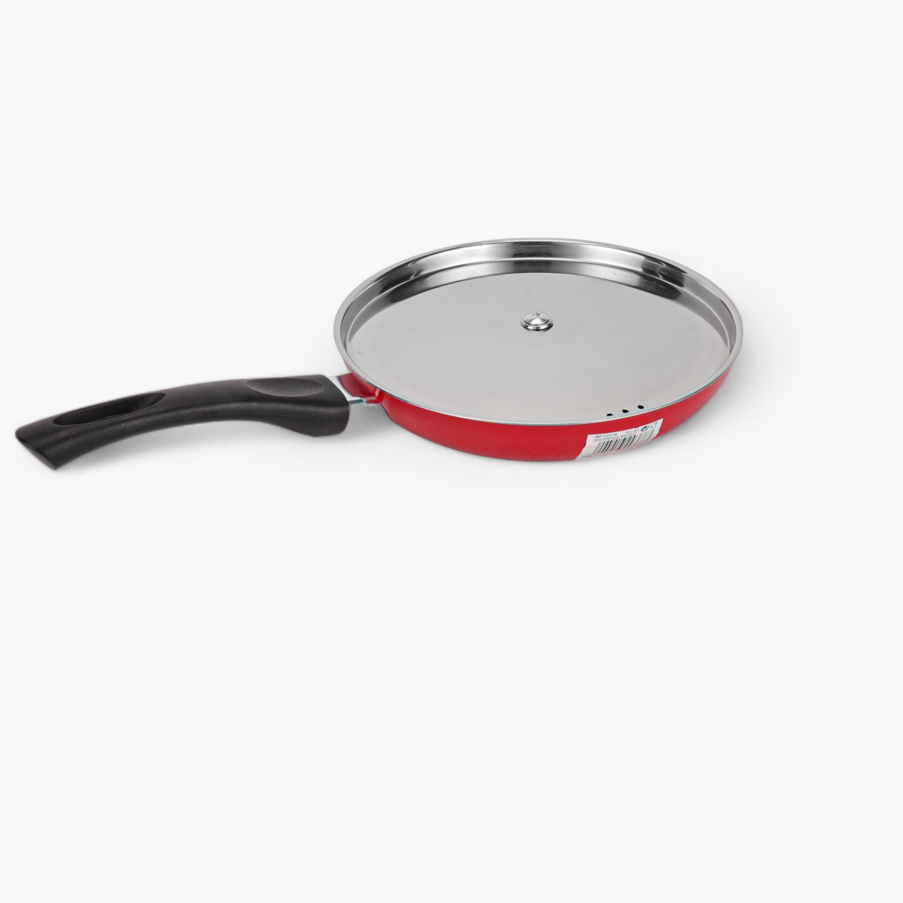 Non-Stick Aluminium Frypan with Stainless Steel Lid - 20 cms-household-kitchen-cookware-potsandpans-image-9