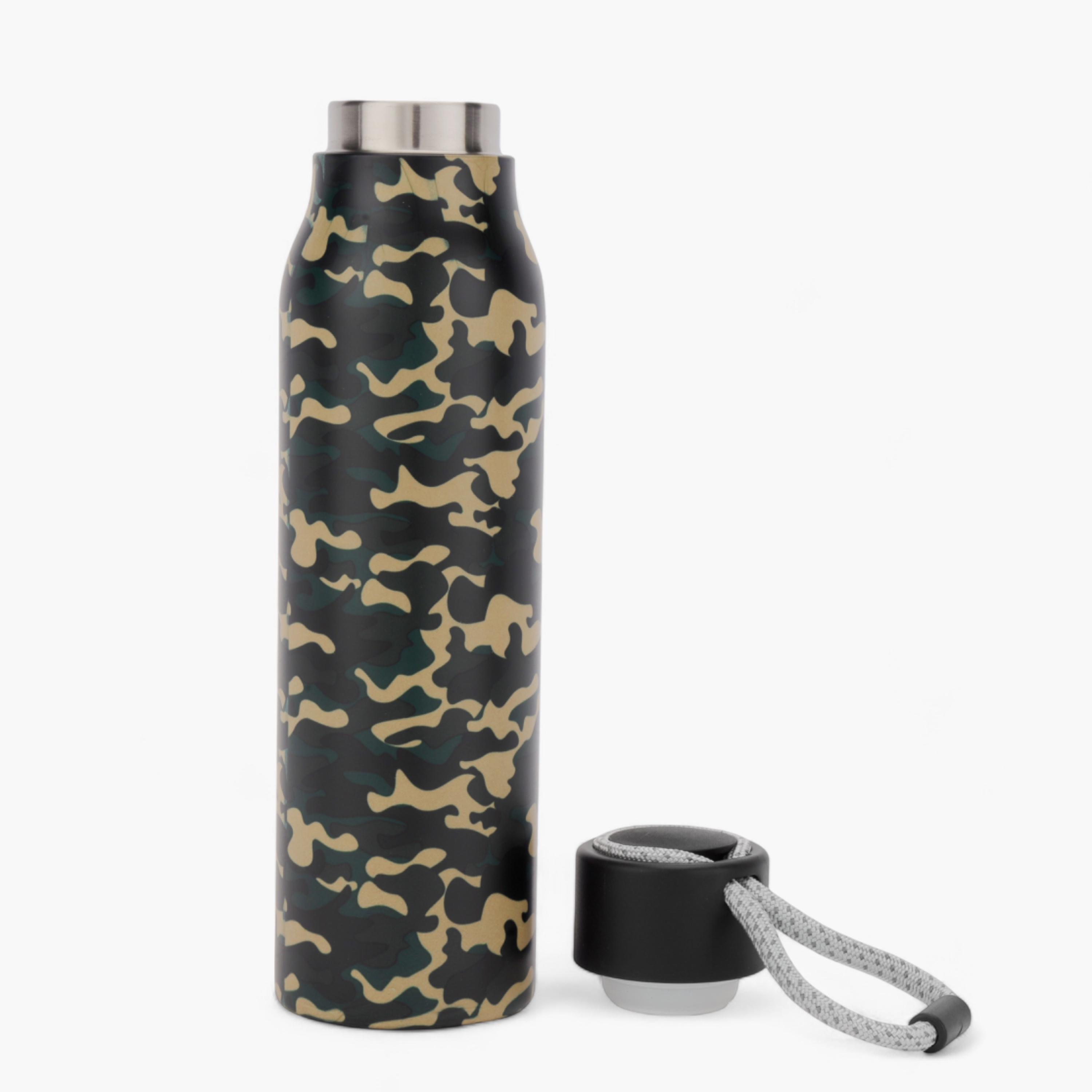 Stainless Steel Vacuum Water Bottle - 600 ml-school-waterbottles-image-2