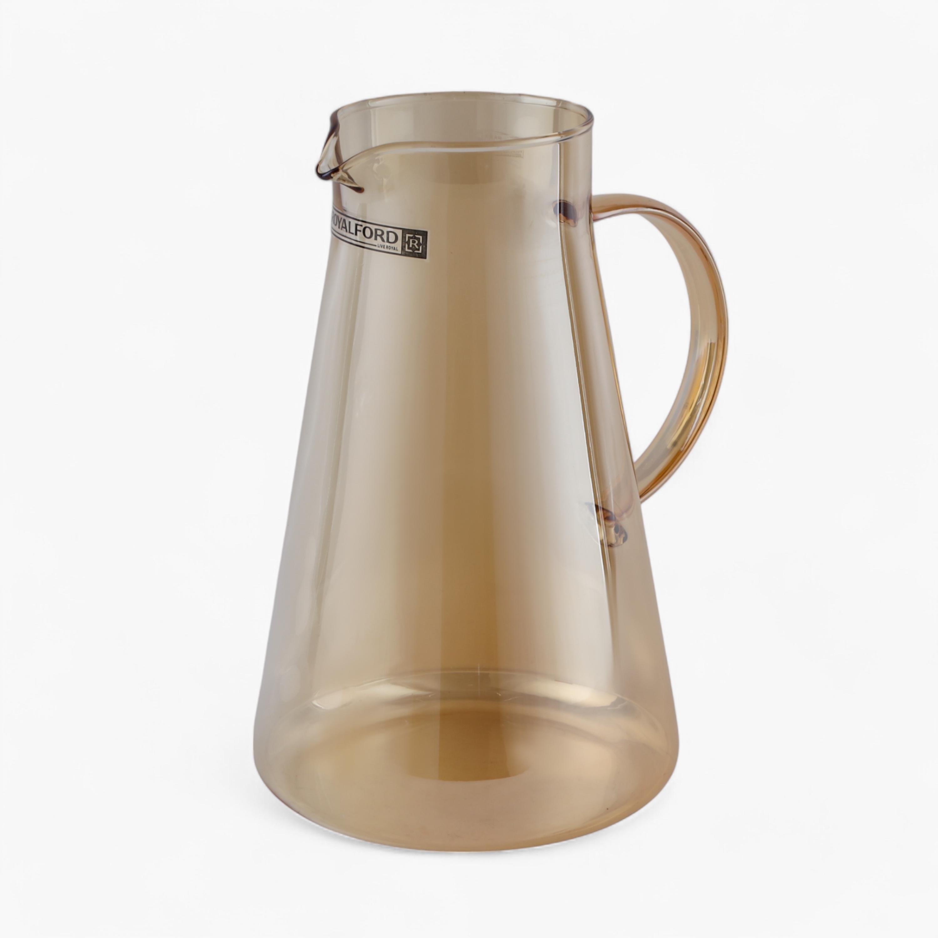 Glass 5-Piece Water Jug and Cup Set-household-dining-drinkserveware-jugsdecantersandcarafes-image-6