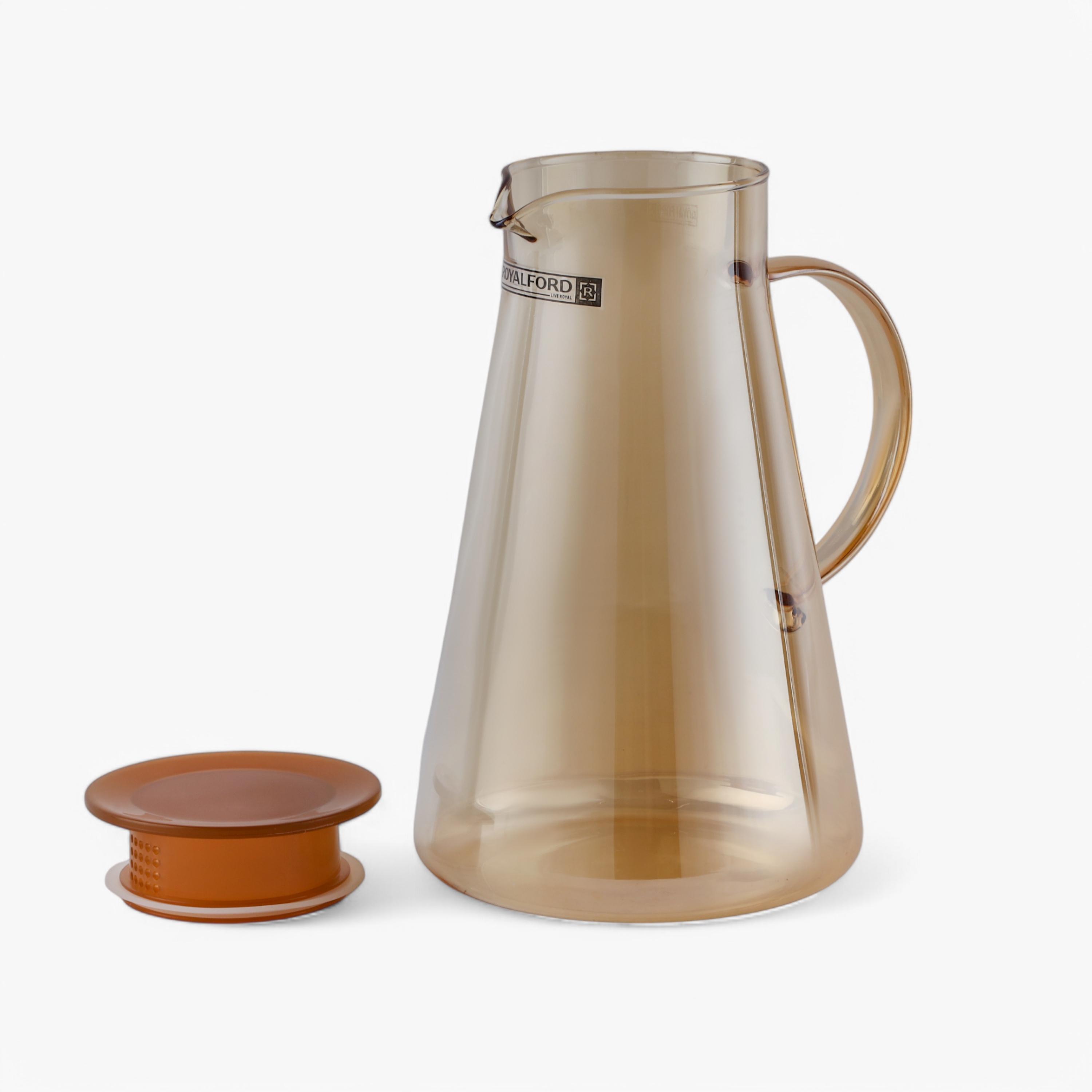 Glass 5-Piece Water Jug and Cup Set-household-dining-drinkserveware-jugsdecantersandcarafes-image-7