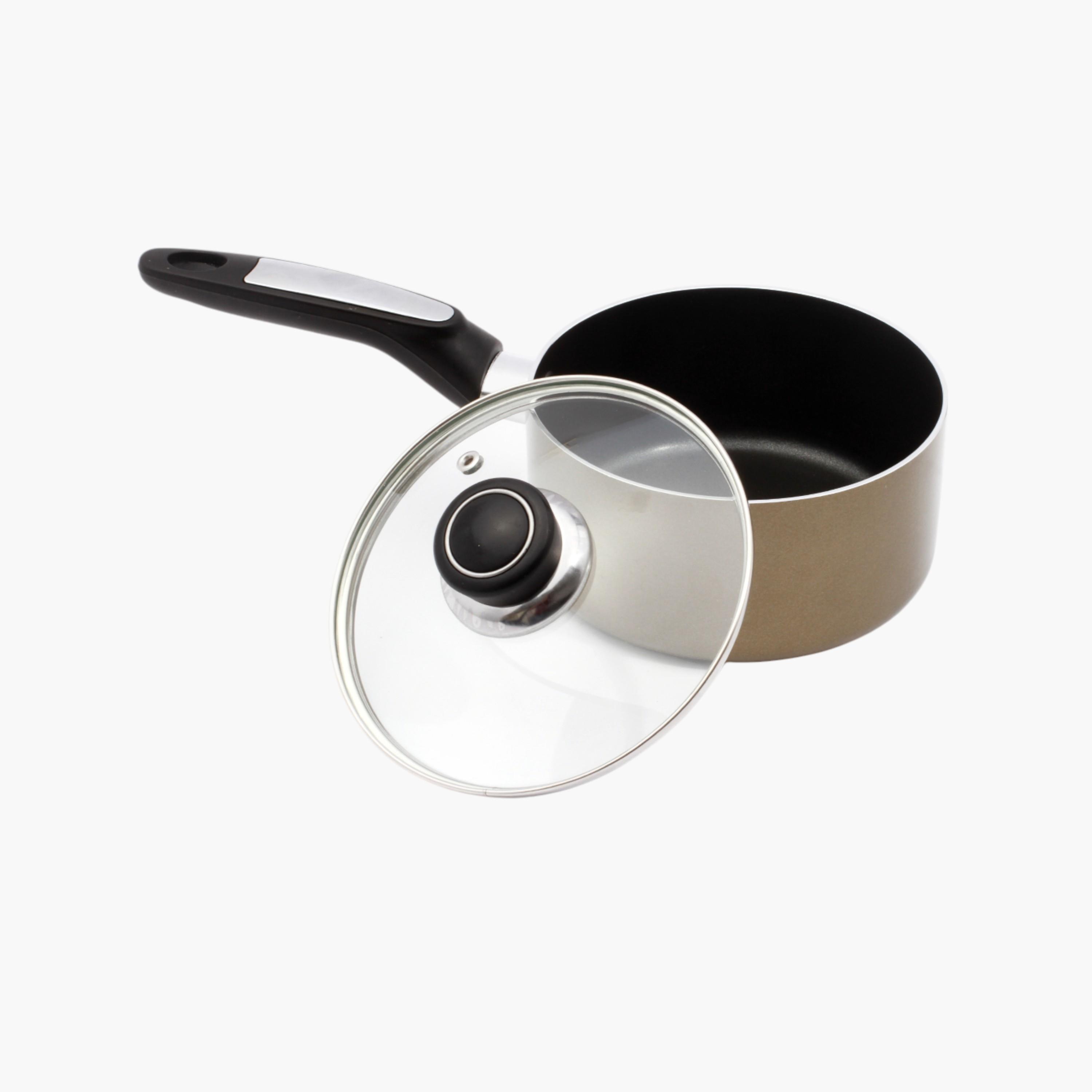 Aluminium Saucepan with Lid - 16 cms-household-kitchen-cookware-potsandpans-image-6